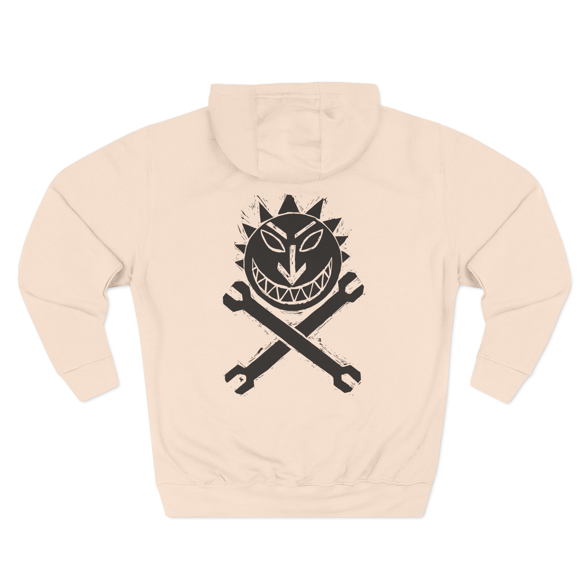 Levellers Sun & Spanners Three-Panel Fleece Hoodie - Image 8