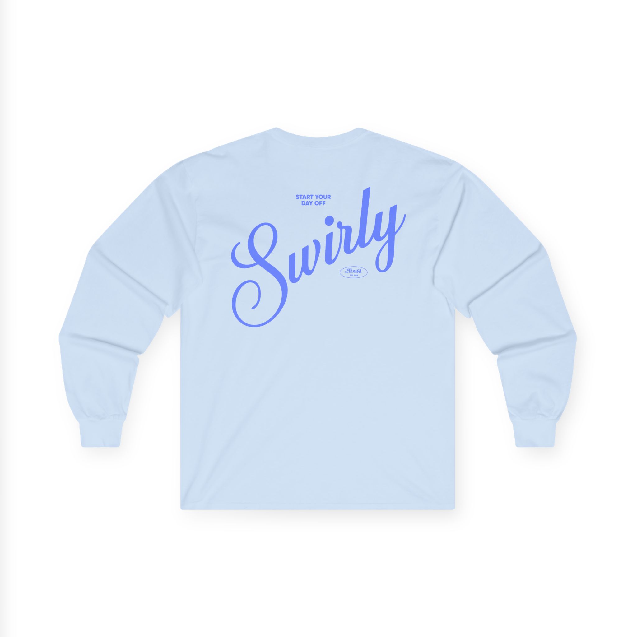 The Toast Swirly Unisex Ultra Cotton Long Sleeve Tee - Image 8