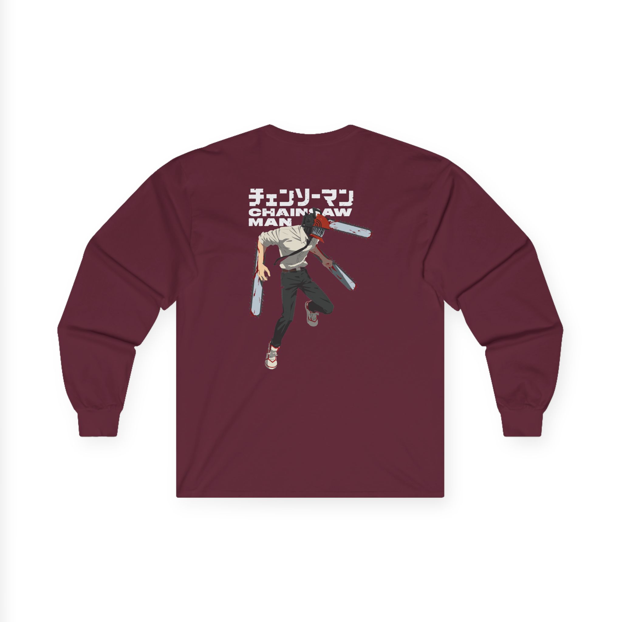 Chainsaw Man X Dim Mak Public Safety Unisex Ultra Cotton Long Sleeve Tee - Image 4