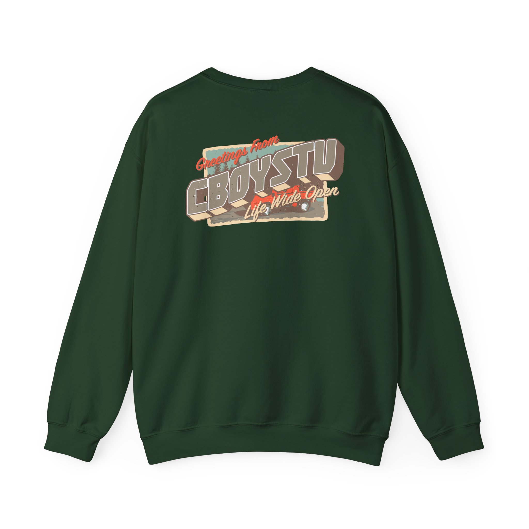 Cboystv Postcard Unisex Heavy Blend™ Crewneck Sweatshirt - Image 16