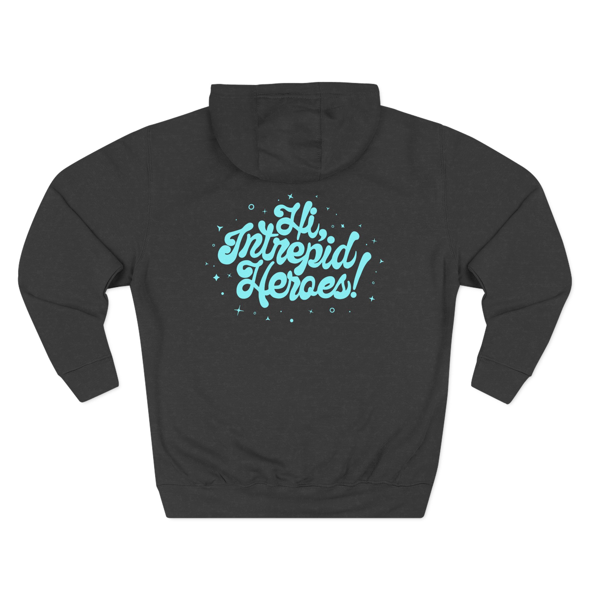 Dropout Dimension 20 Logo Three-Panel Fleece Hoodie - Image 4