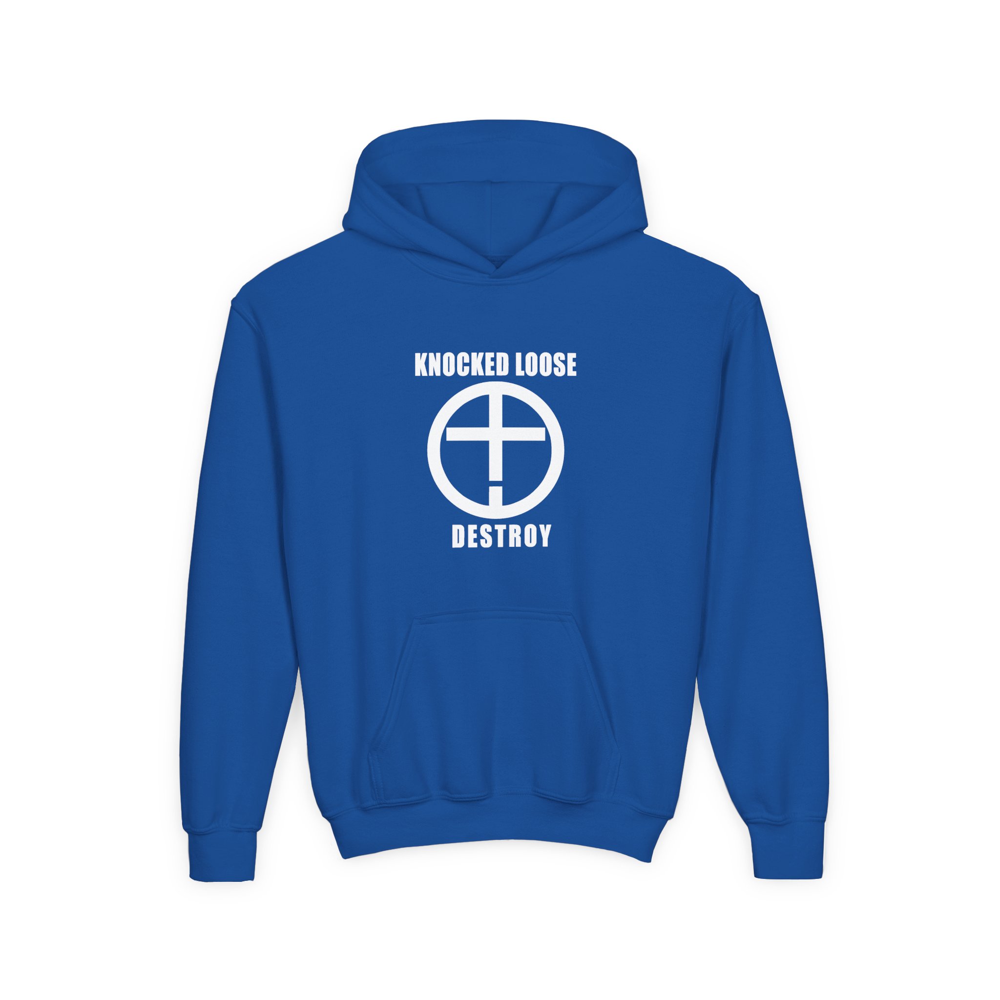 Knocked Loose Destroy Youth Heavy Blend Hooded Sweatshirt - Image 9