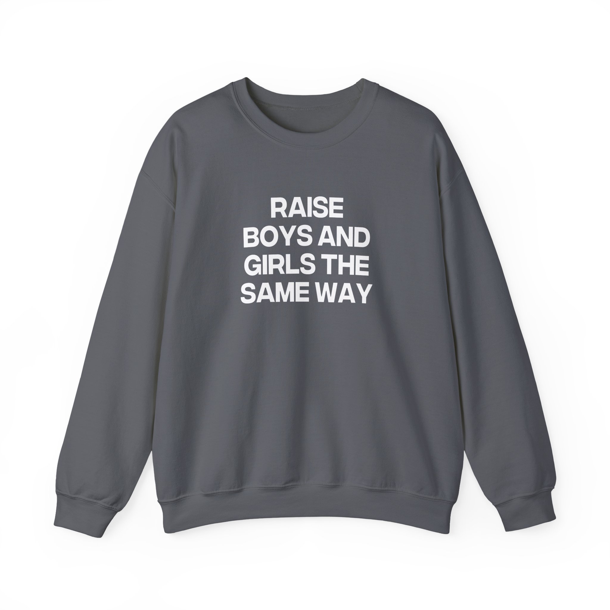 Jenny Holzer Raise the Same Way Unisex Heavy Blend™ Crewneck Sweatshirt - Image 13