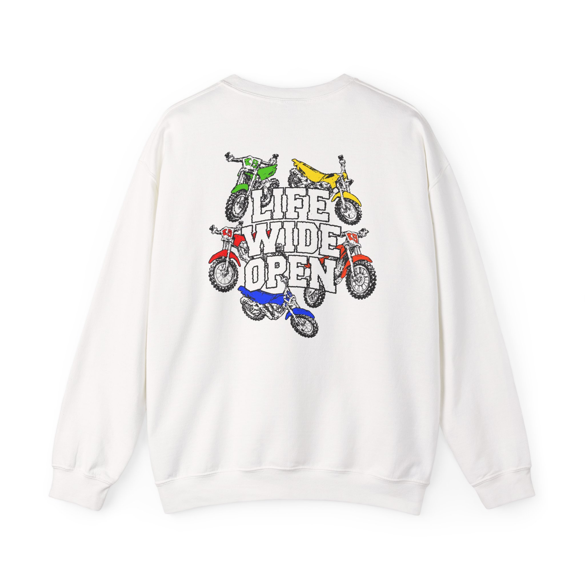 Cboystv LWO Bikes Unisex Heavy Blend™ Crewneck Sweatshirt - Image 2