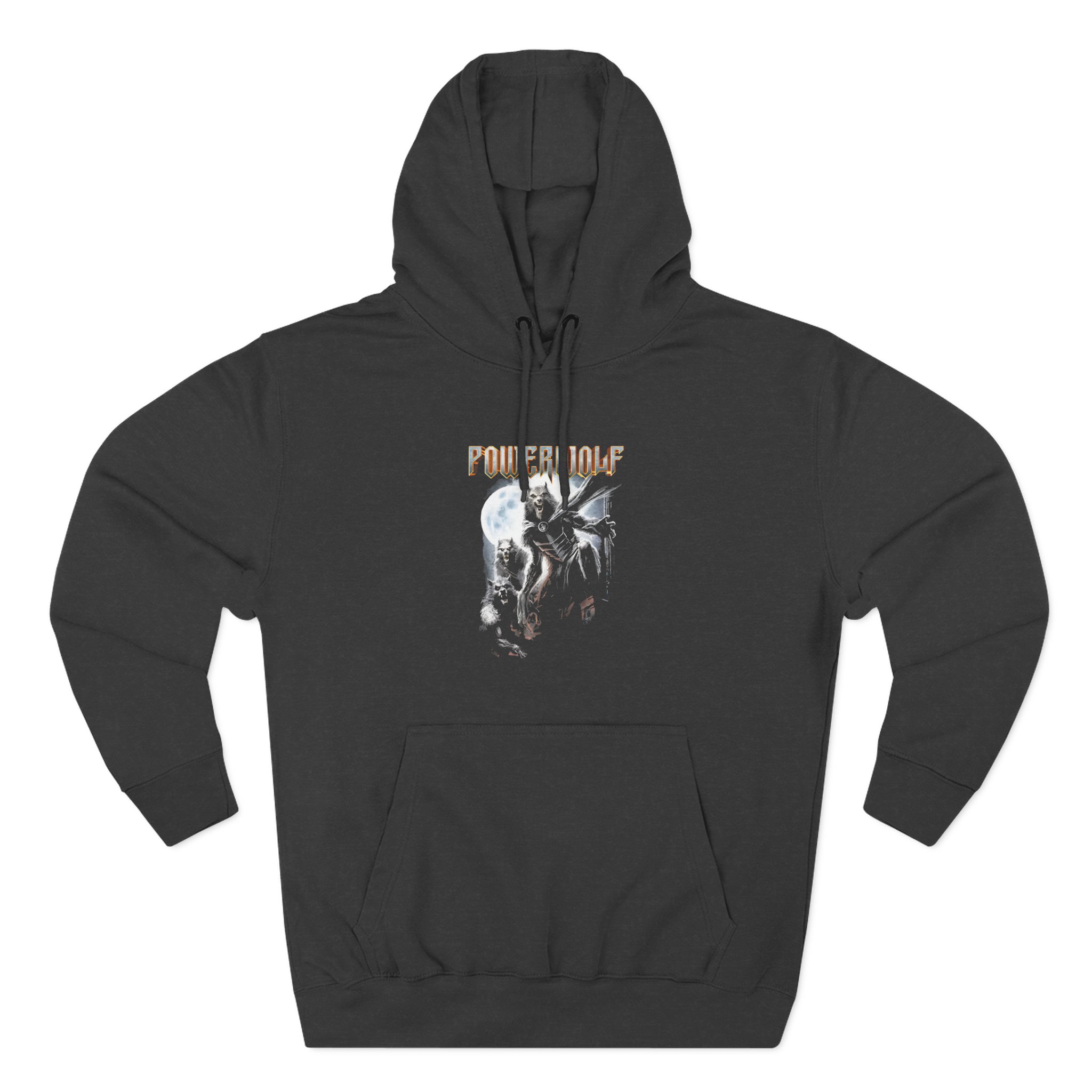 Powerwolf Army of the Night Three-Panel Fleece Hoodie - Image 3