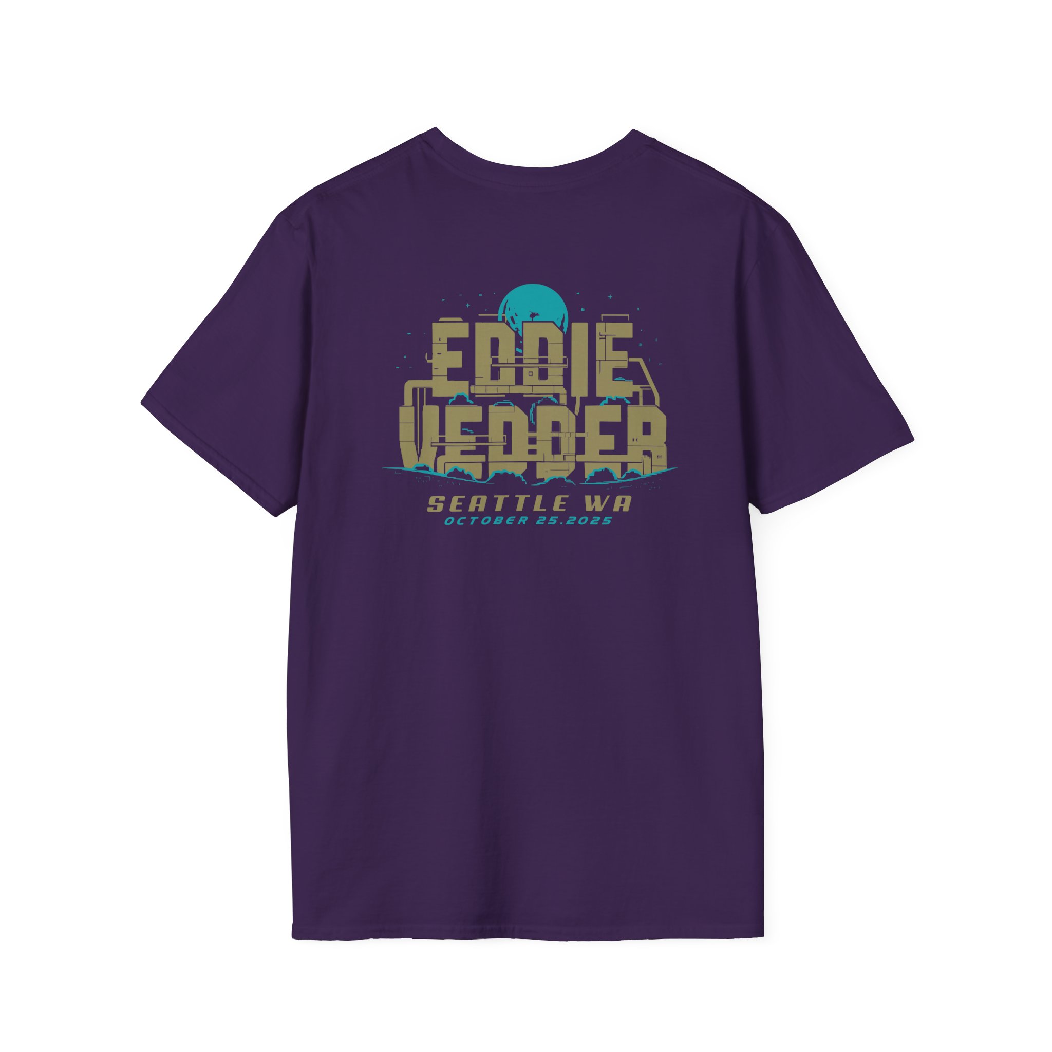Eddie Vedder Event Unisex Softstyle T-Shirt - Image 12