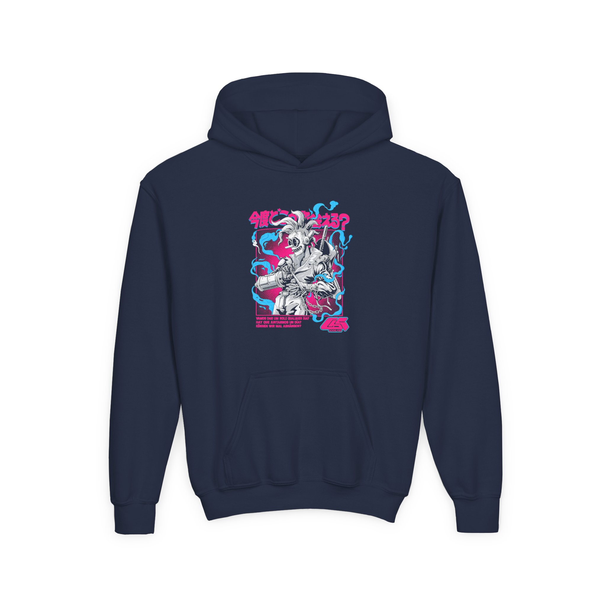 Good Kid Gentu Youth Heavy Blend Hooded Sweatshirt - Image 3