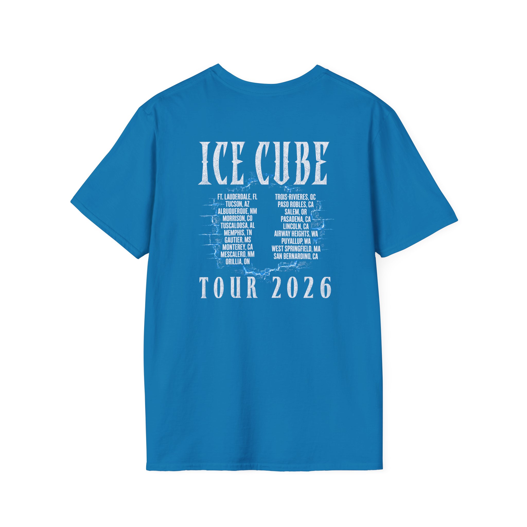 Ice Cube 2026 Logo Tour Unisex Softstyle T-Shirt - Image 14