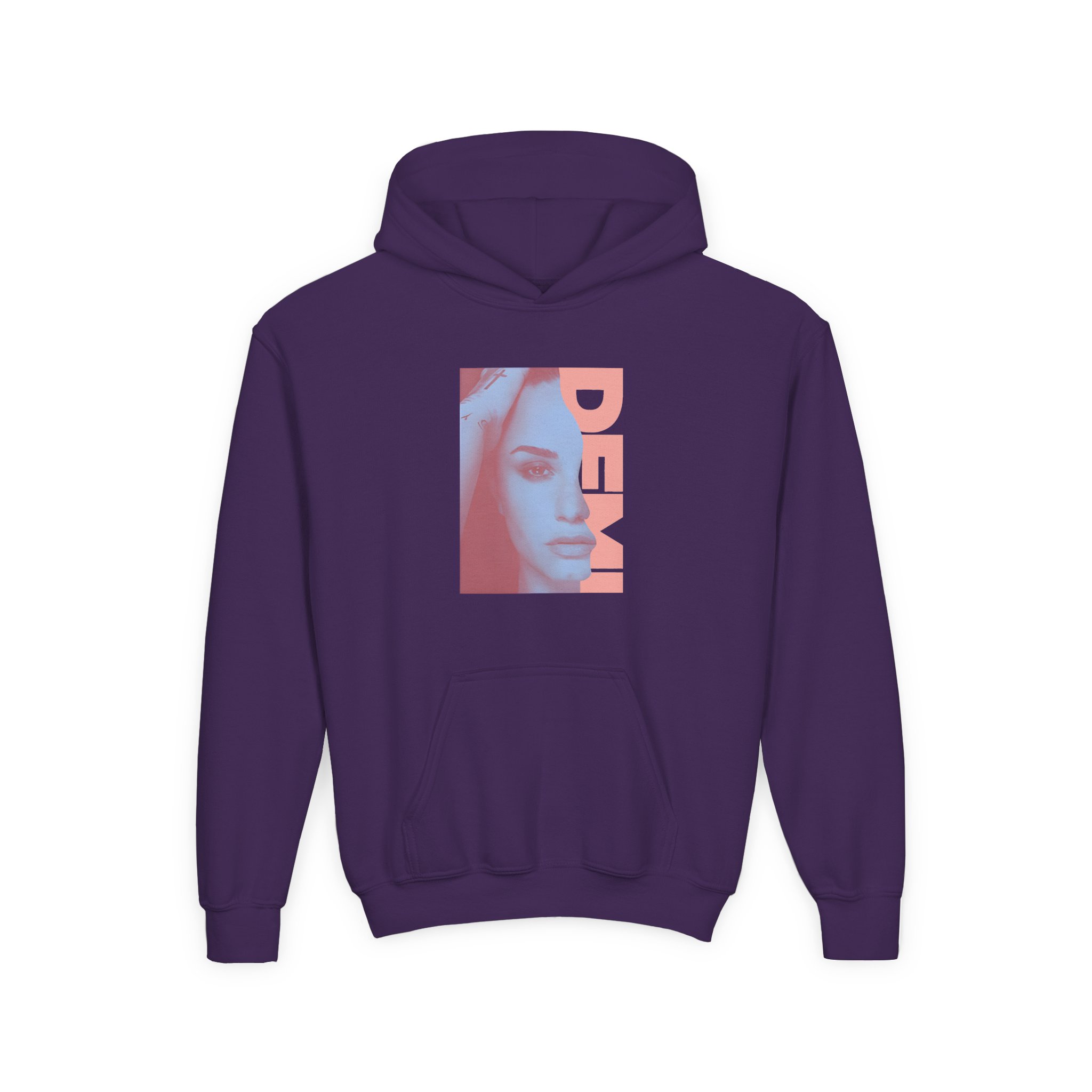 D L Tell Me You Love Me Youth Heavy Blend Hooded Sweatshirt - Image 7