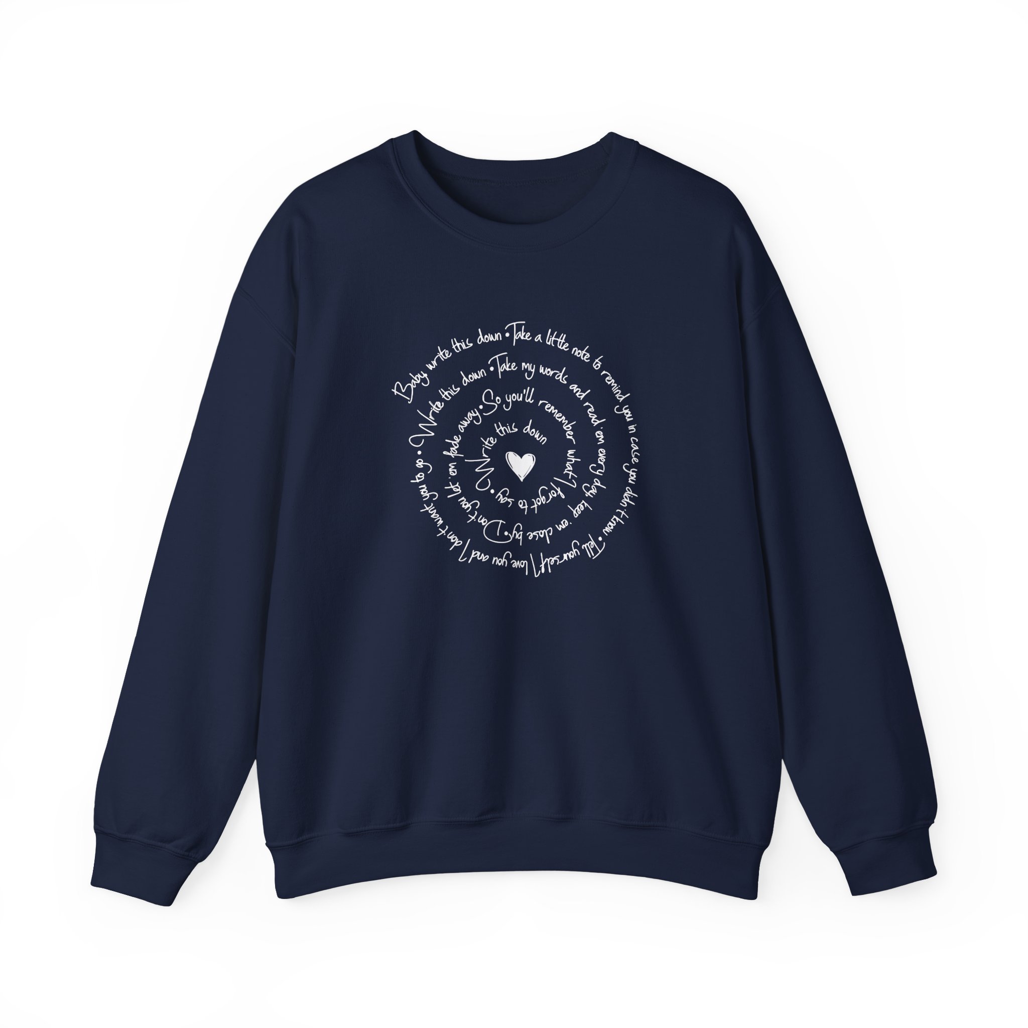 George Strait Wine Write This Down Unisex Heavy Blend™ Crewneck Sweatshirt - Image 17
