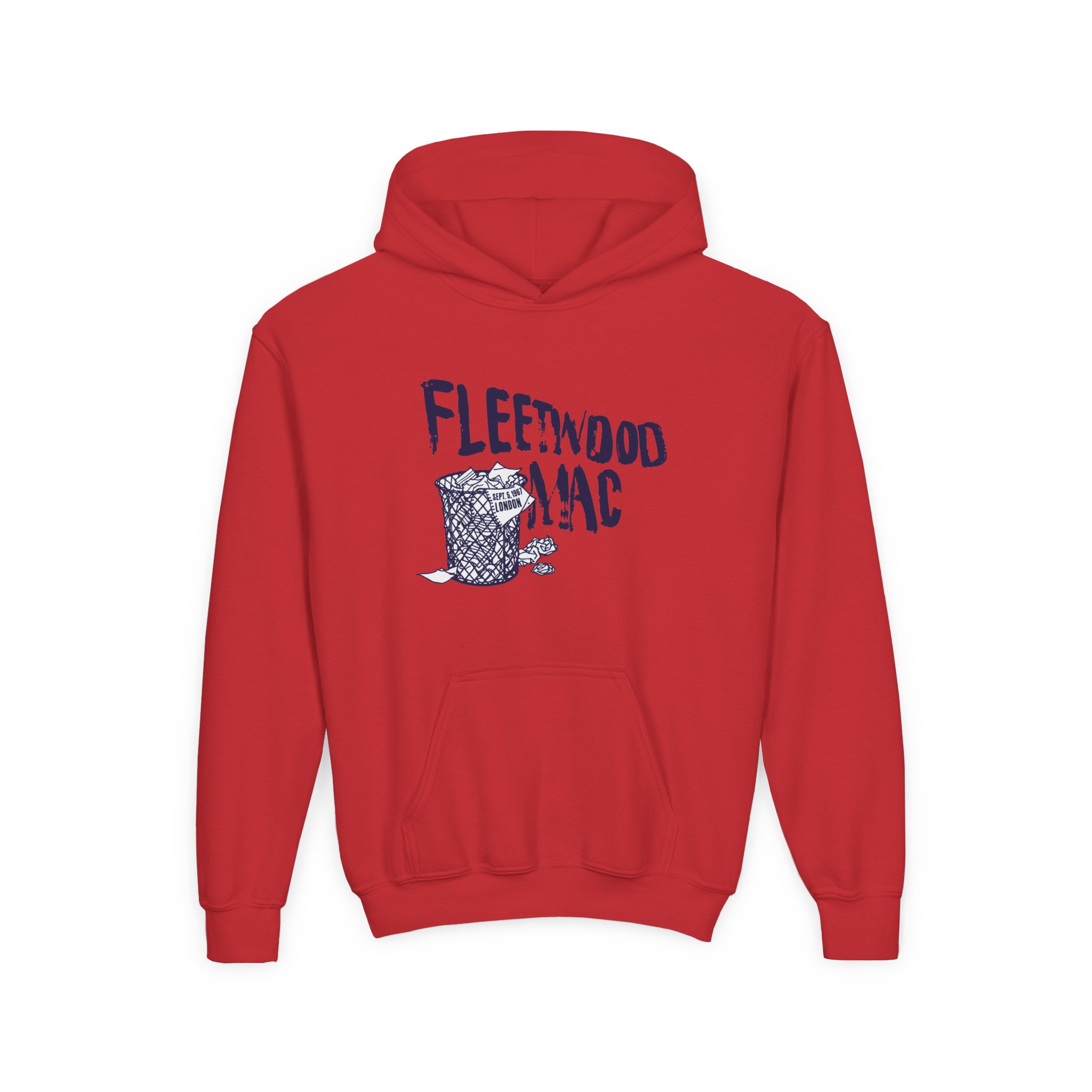 Fleetwood Mac Youth Heavy Blend Hooded Sweatshirt - Image 7