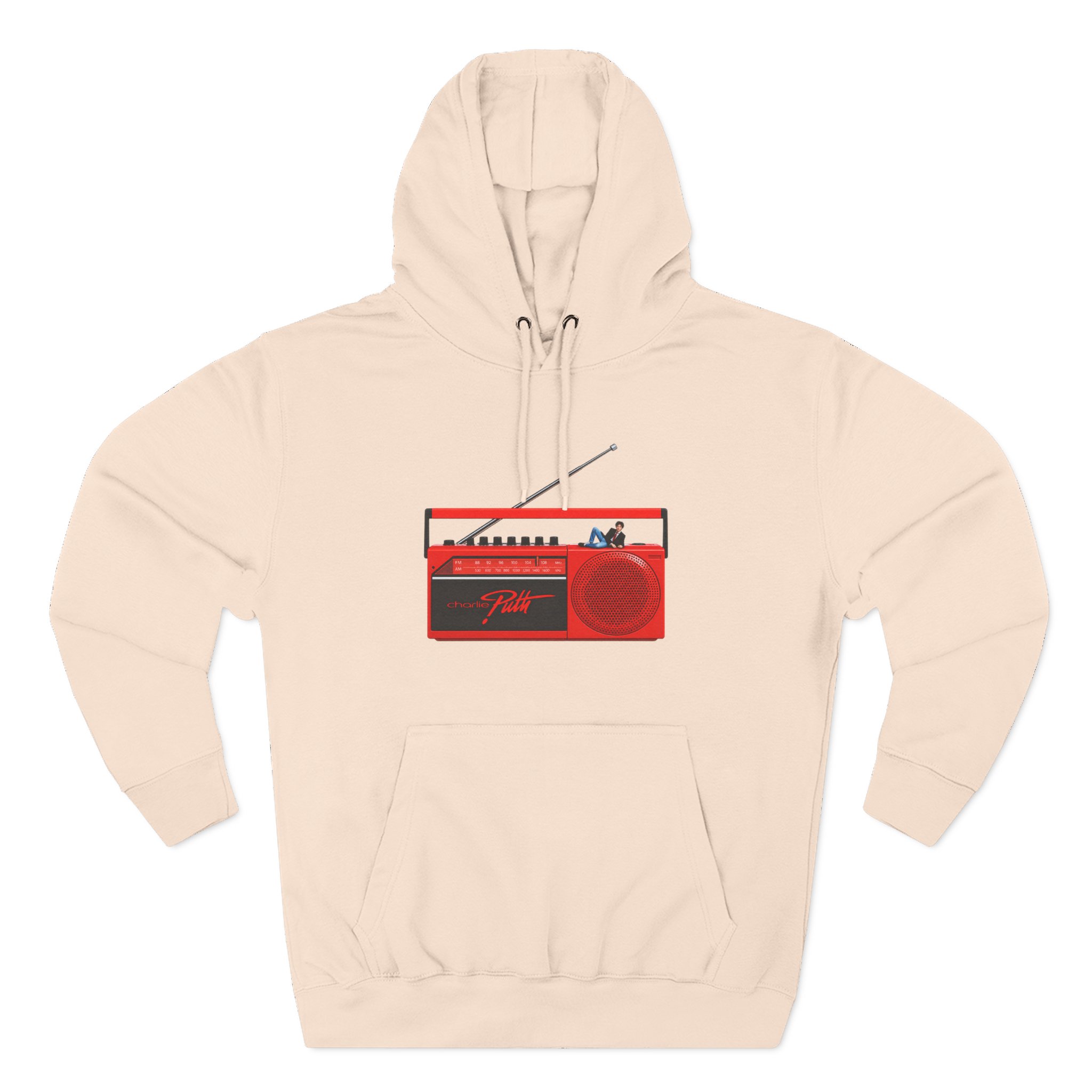Charlie Puth Whatever's Clever! - Radio Three-Panel Fleece Hoodie - Image 5