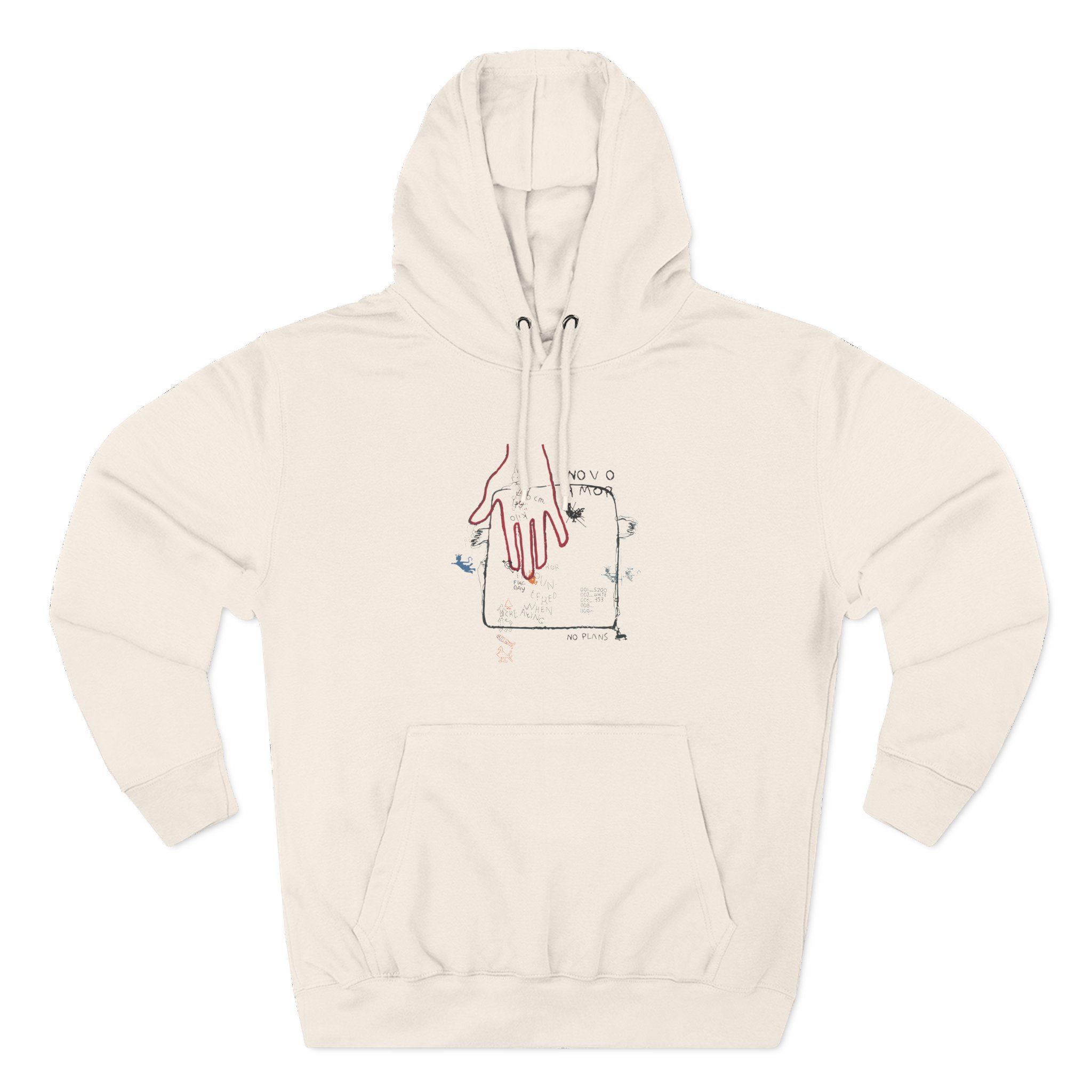Novo Amor Cannot Be Three-Panel Fleece Hoodie - Image 3