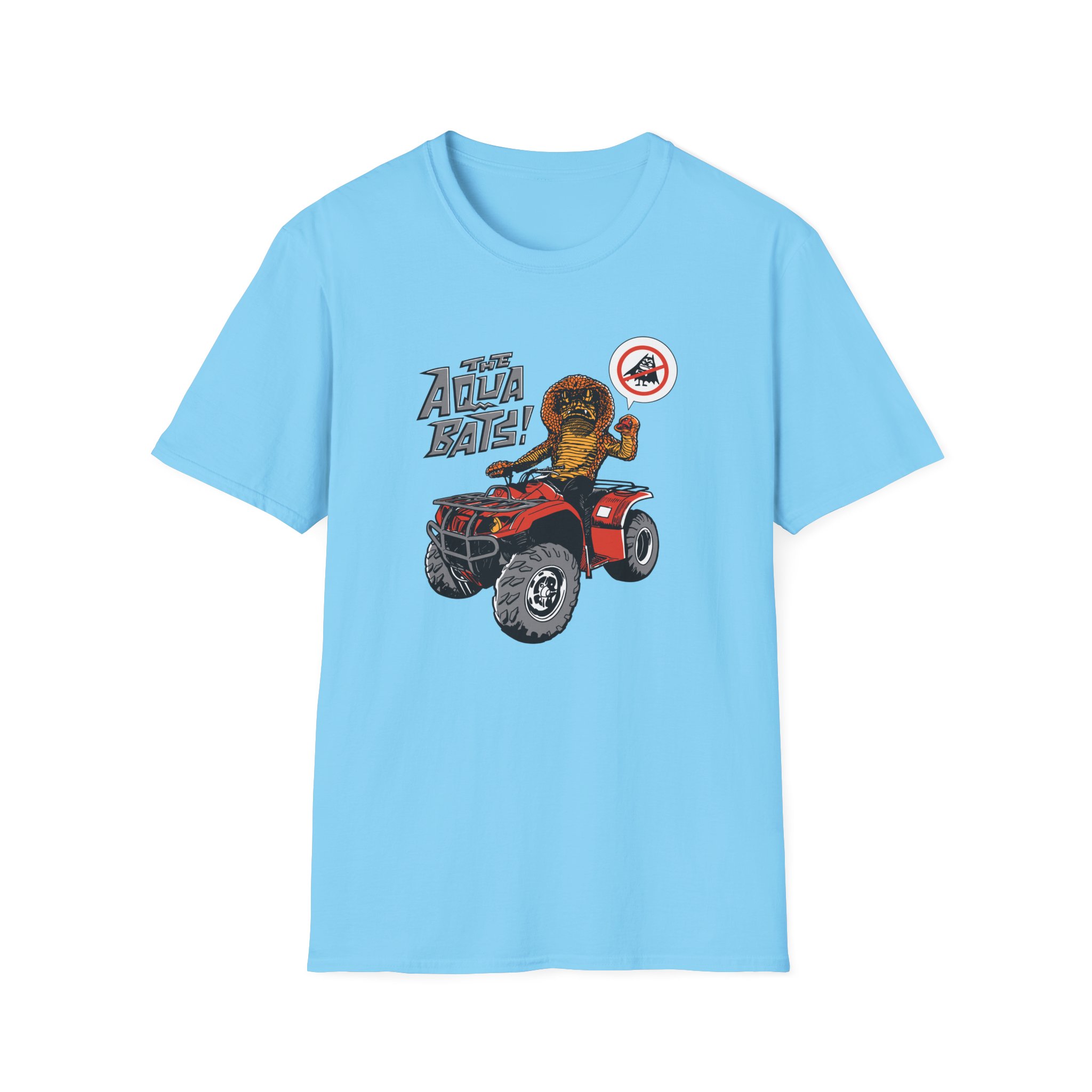 The Aquabats Cobra Man Unisex Softstyle T-Shirt - Image 15