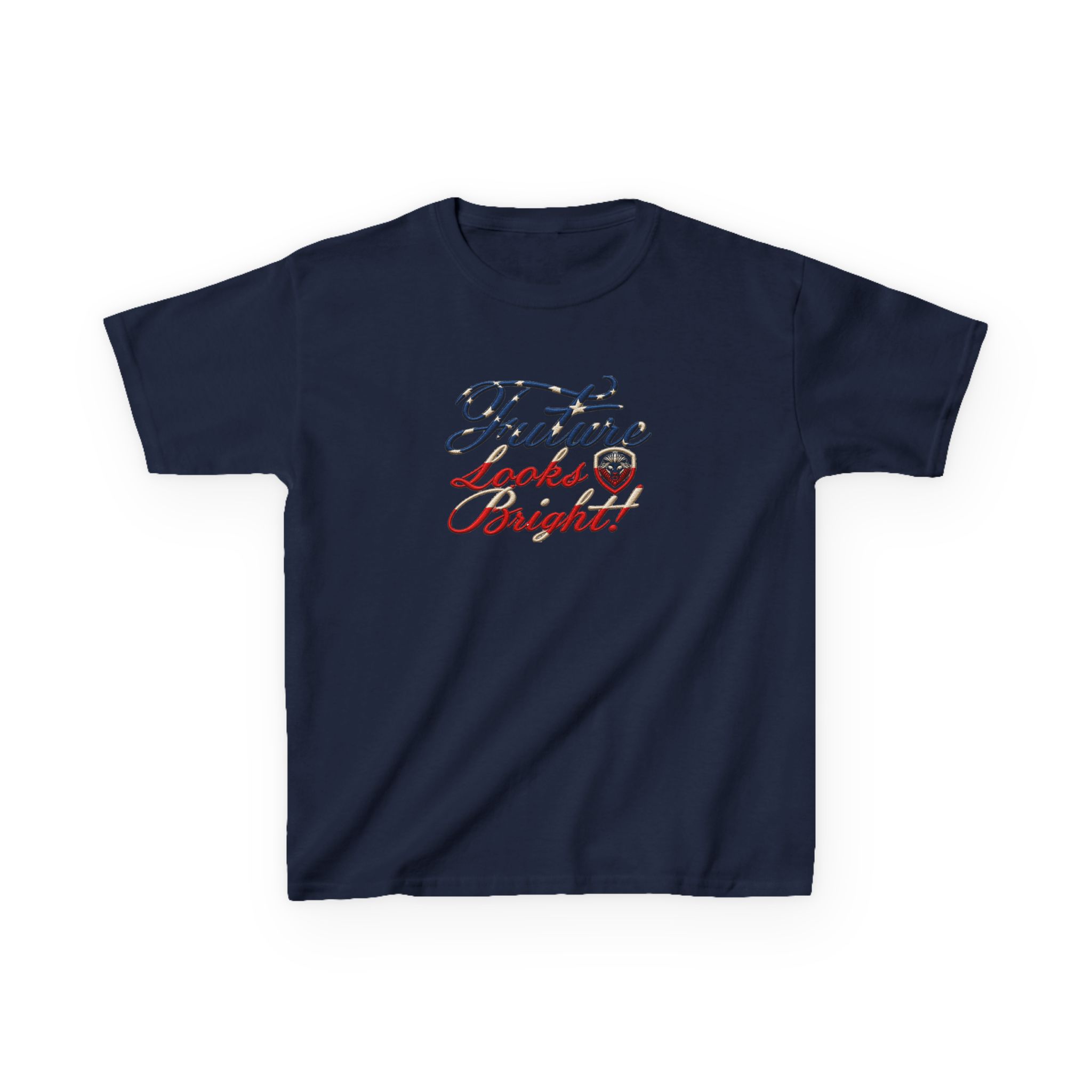 Valuetainment Flb Flag Script Kids Heavy Cotton™ Tee - Image 5