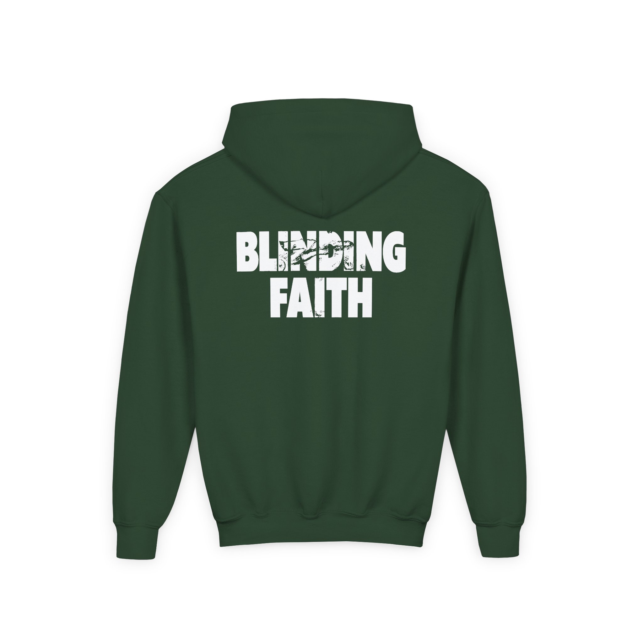Knocked Loose Blinding Faith Royal Youth Heavy Blend Hooded Sweatshirt - Image 6