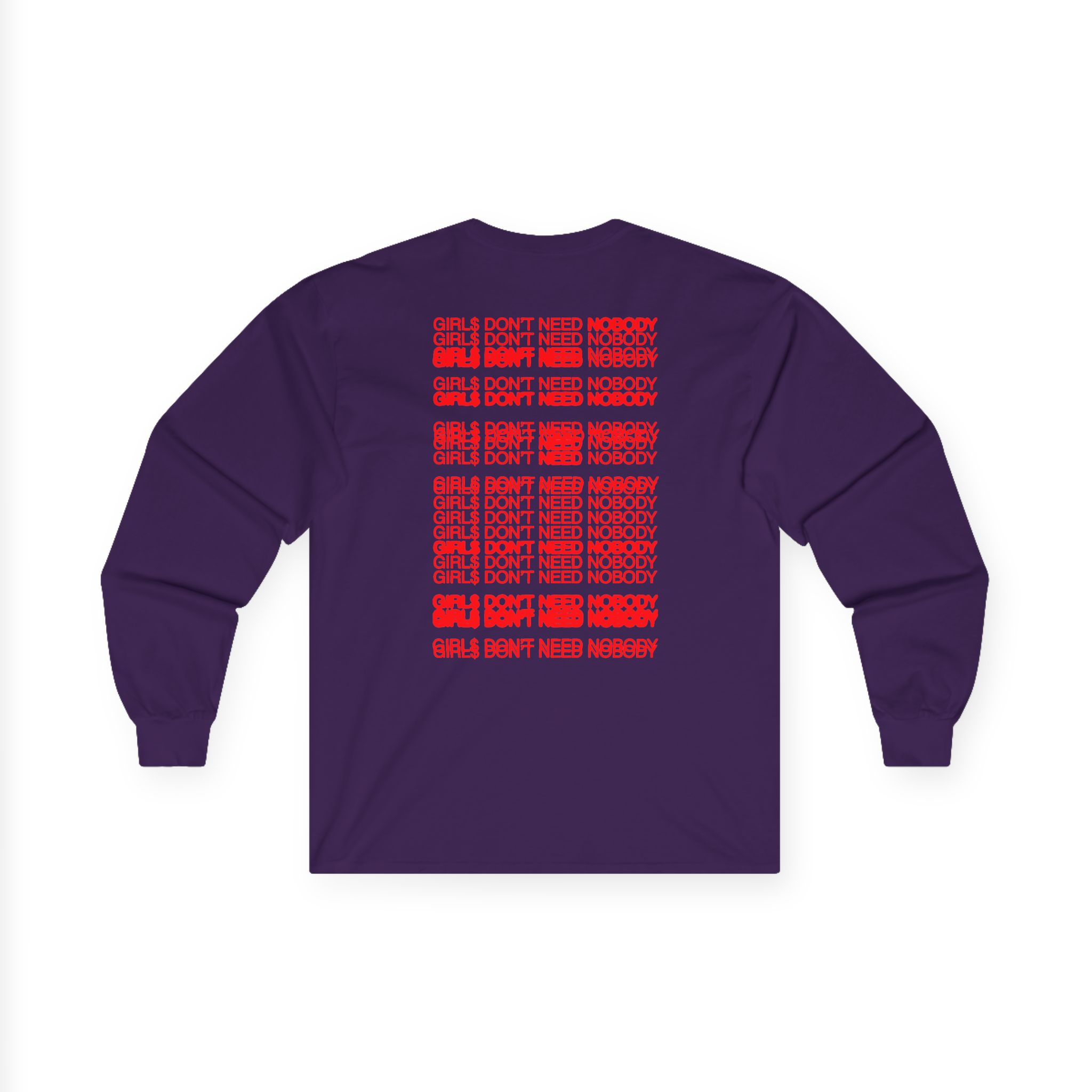 Dom Dolla Don't Need Nobody Repeat Unisex Ultra Cotton Long Sleeve Tee - Image 20