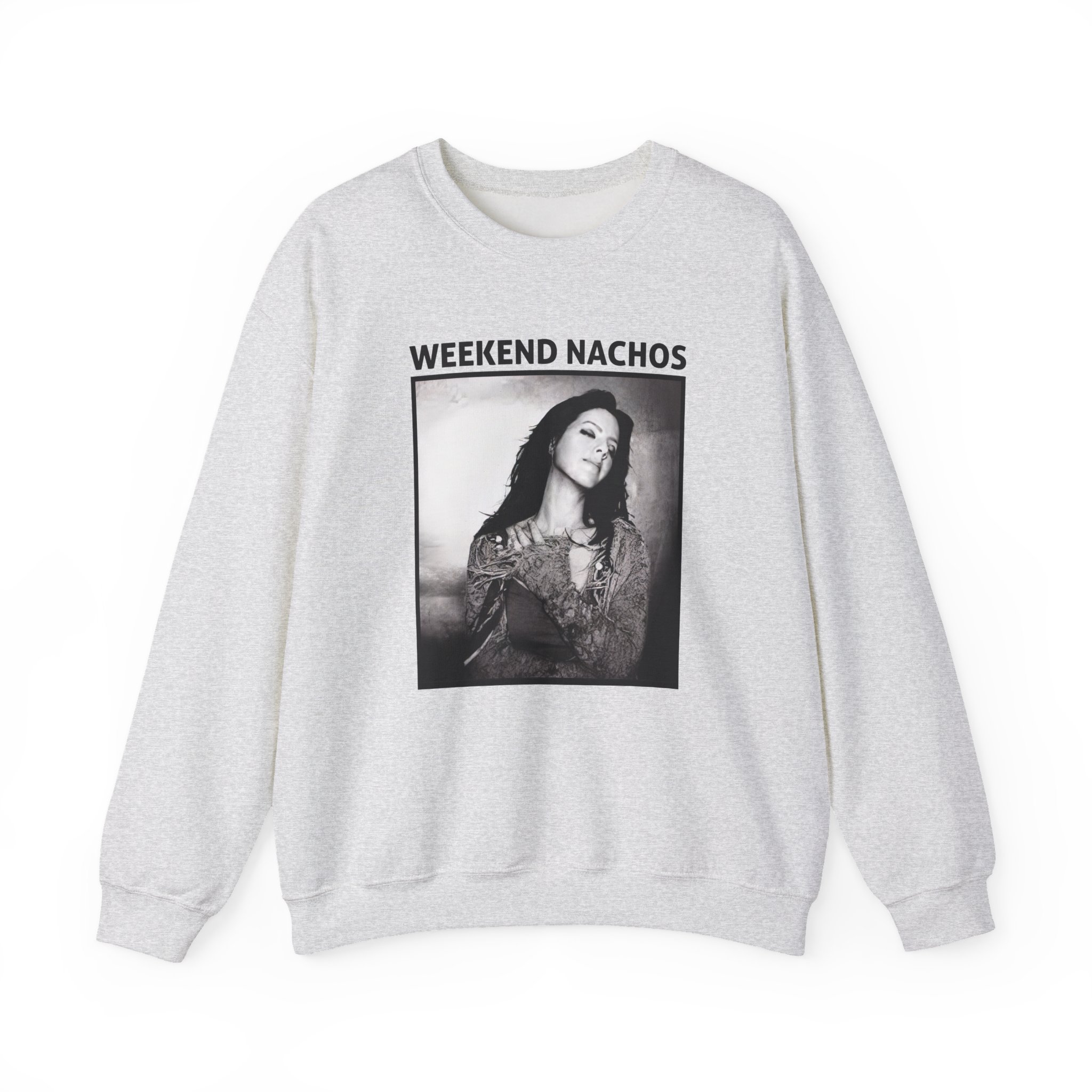 Weekend Nachos Sarah Unisex Heavy Blend™ Crewneck Sweatshirt - Image 3