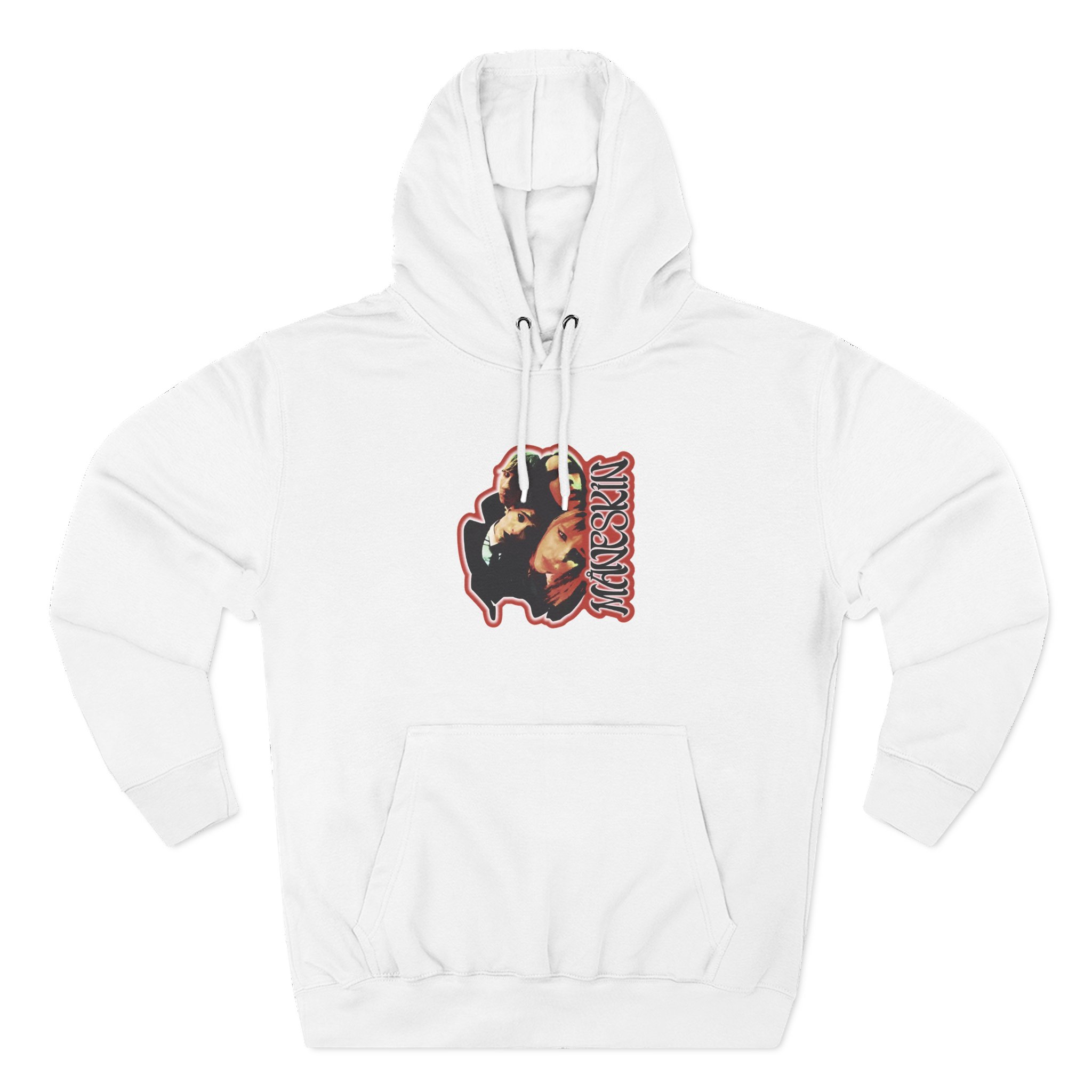 Maneskin Fisheye Three-Panel Fleece Hoodie - Image 3