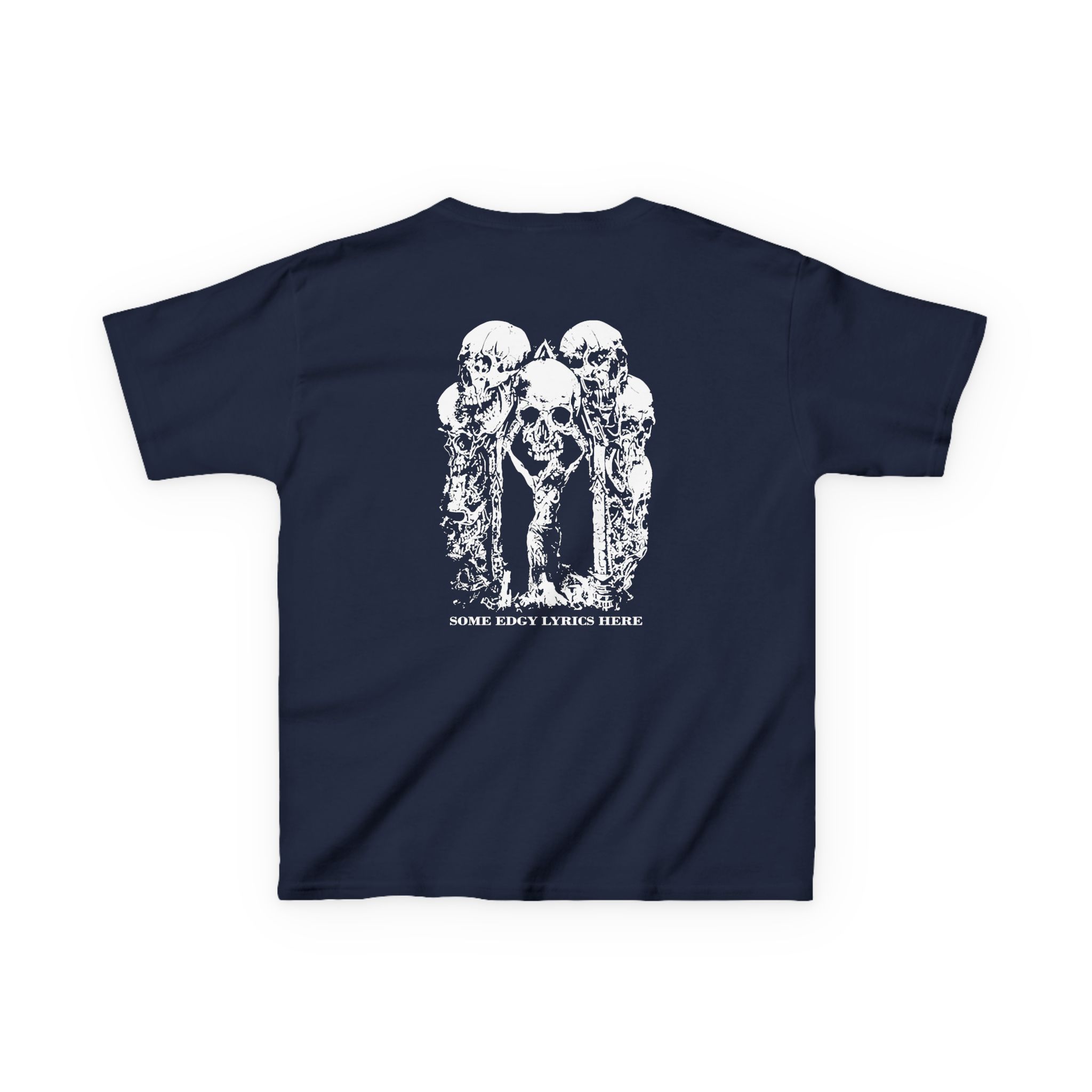 Paleface Swiss Edgy Halloween Kids Heavy Cotton™ Tee - Image 8