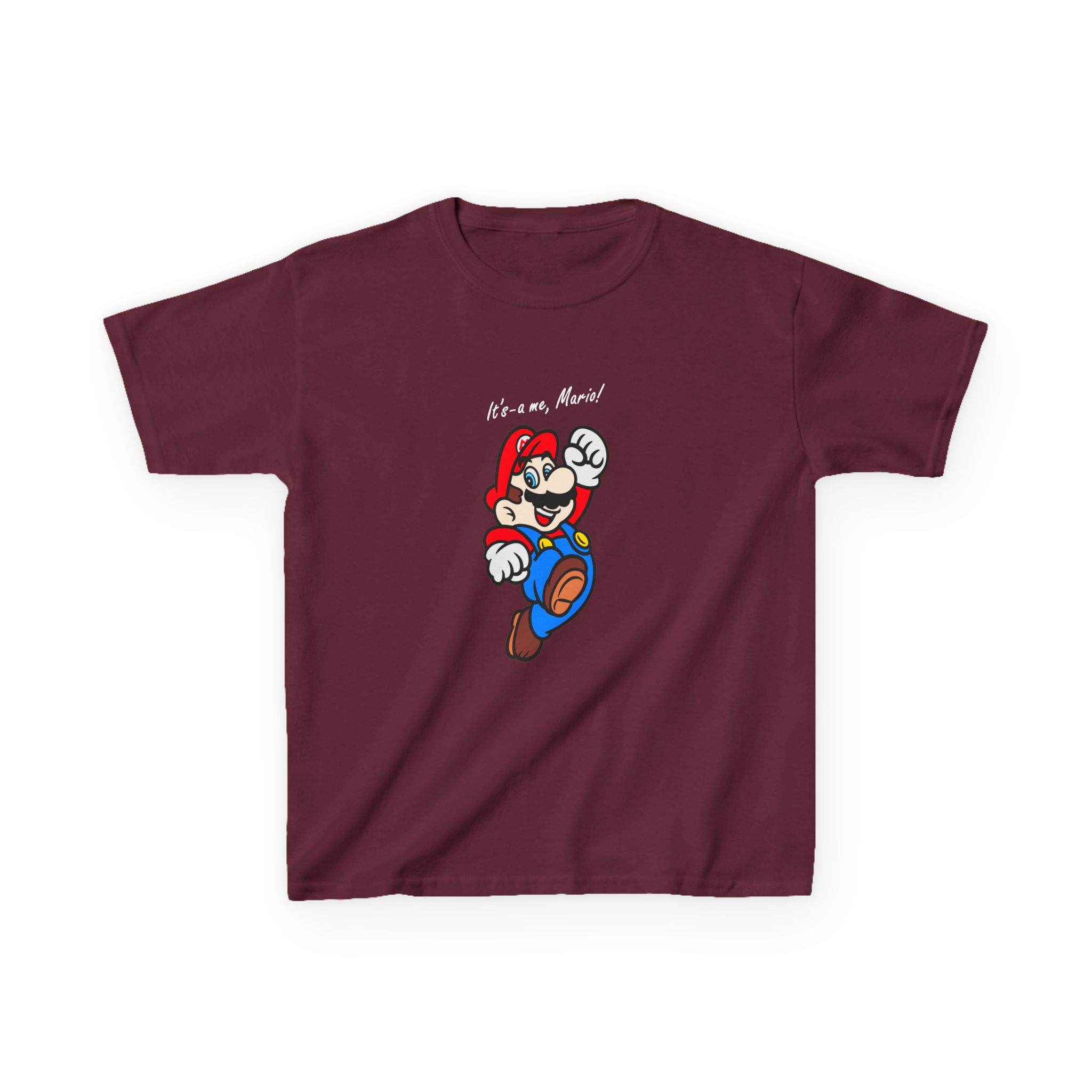Kids NTD It's-a Me, Mario Heavy Cotton™ Tee - Image 5