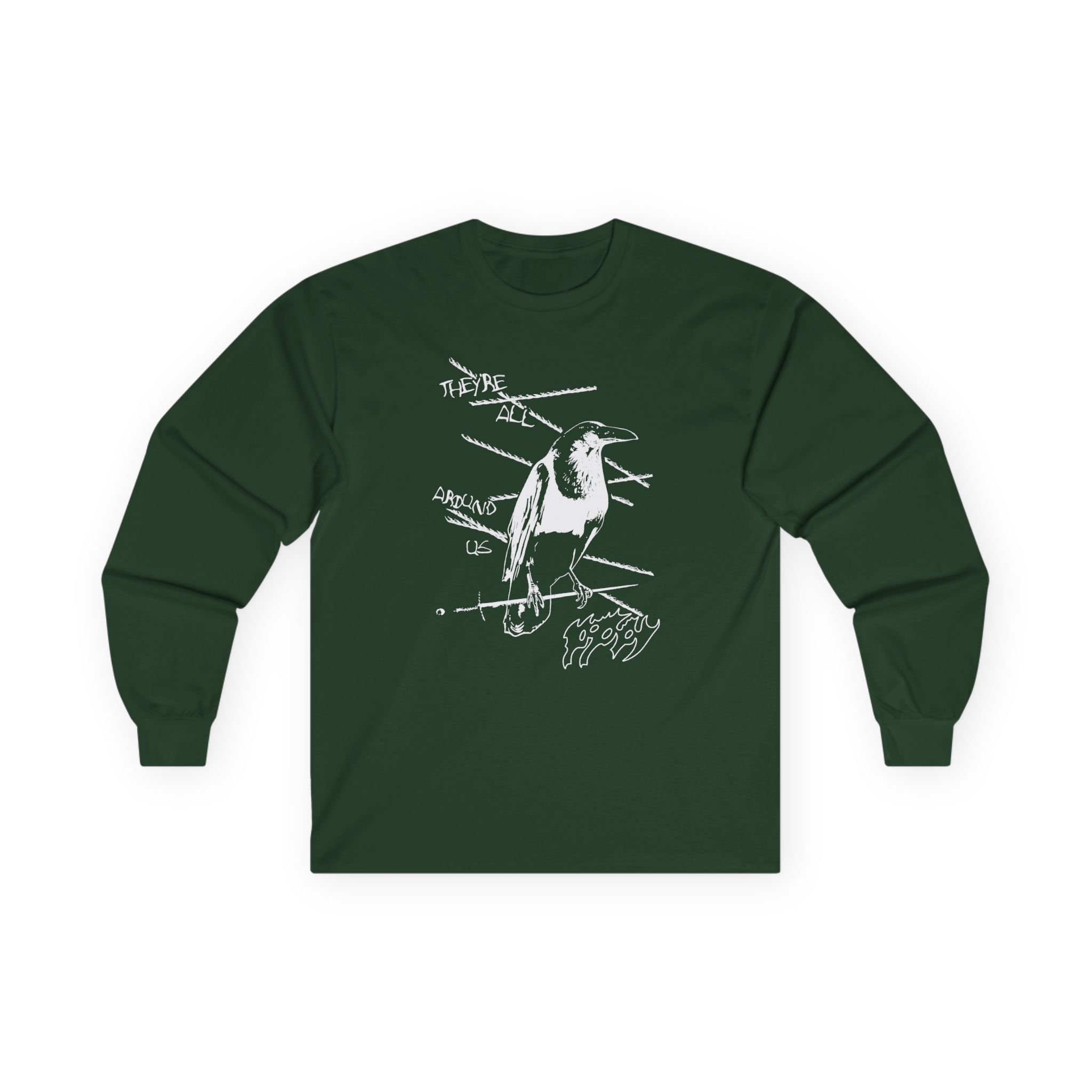 Poppy They're All Around Us Unisex Ultra Cotton Long Sleeve Tee - Image 5