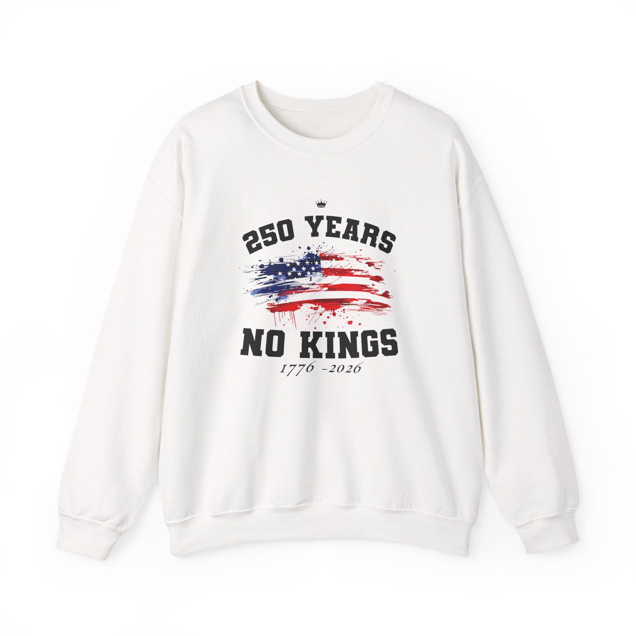 Valuetainment 250 Years No Kings Unisex Heavy Blend™ Crewneck Sweatshirt