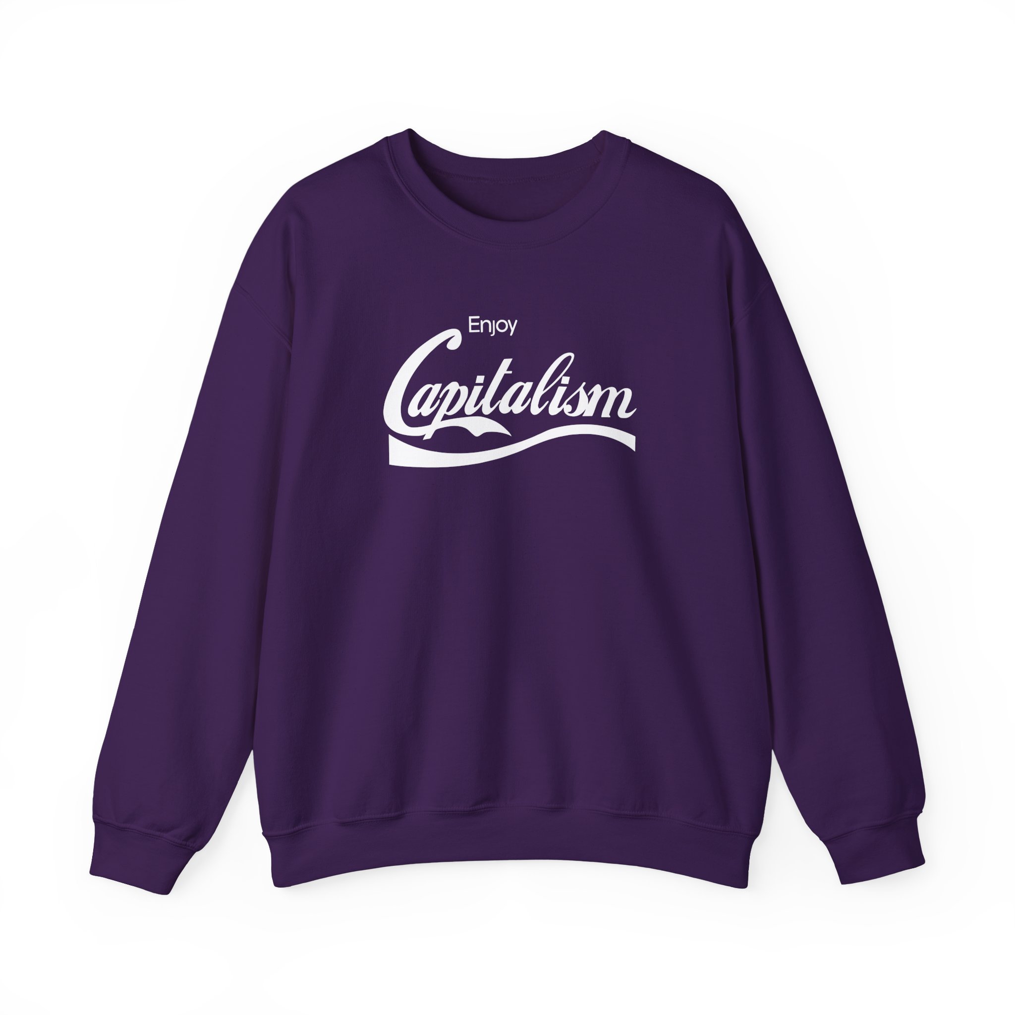 Valuetainment Enjoy Capitalism Unisex Heavy Blend™ Crewneck Sweatshirt - Image 21