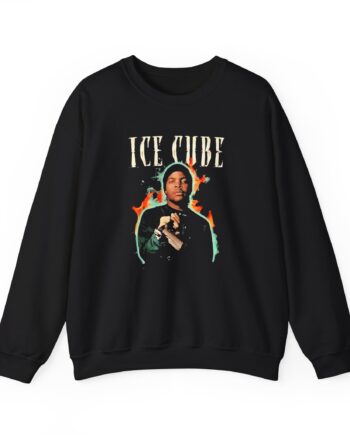 Ice Cube Chrome Flames Unisex Heavy Blend™ Crewneck Sweatshirt
