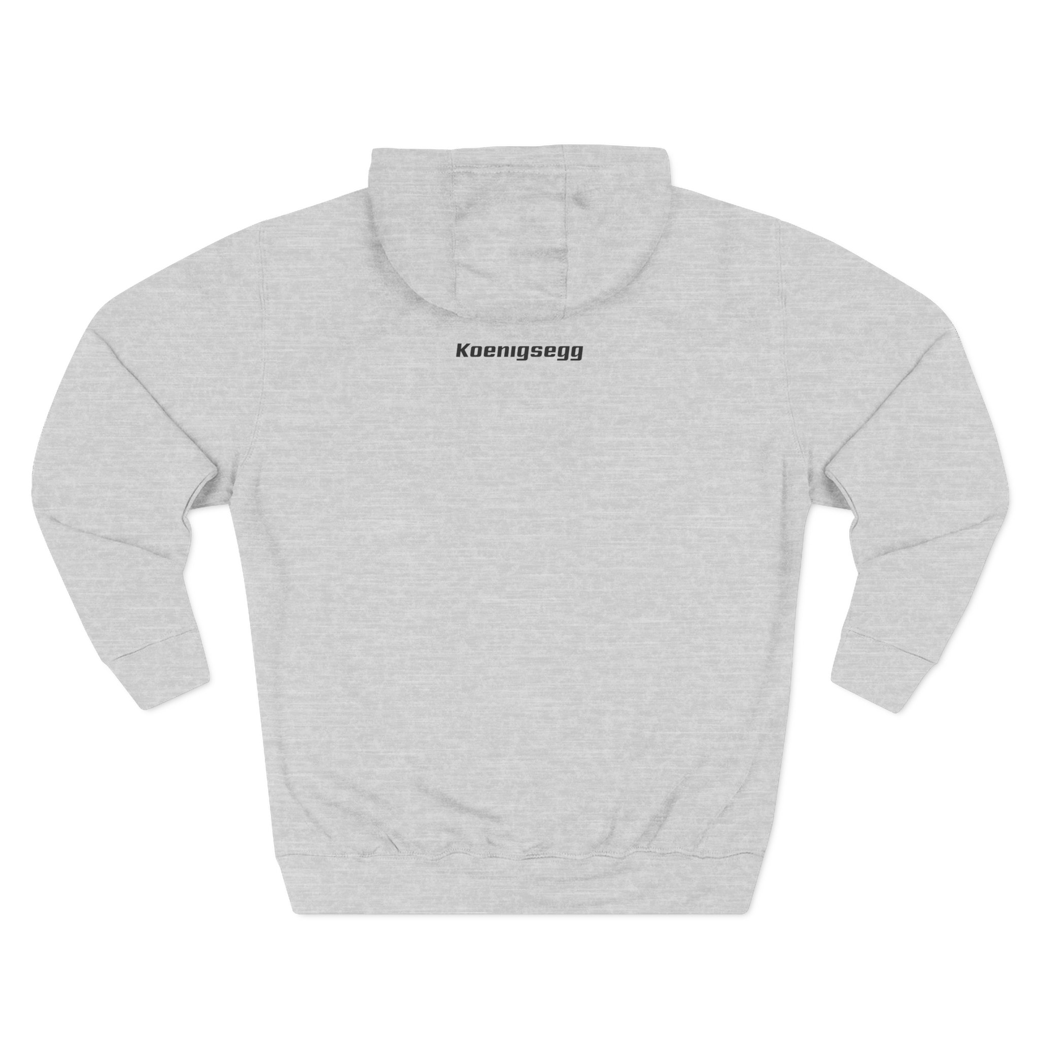 Koenigsegg Ghost Three-Panel Fleece Hoodie - Image 4