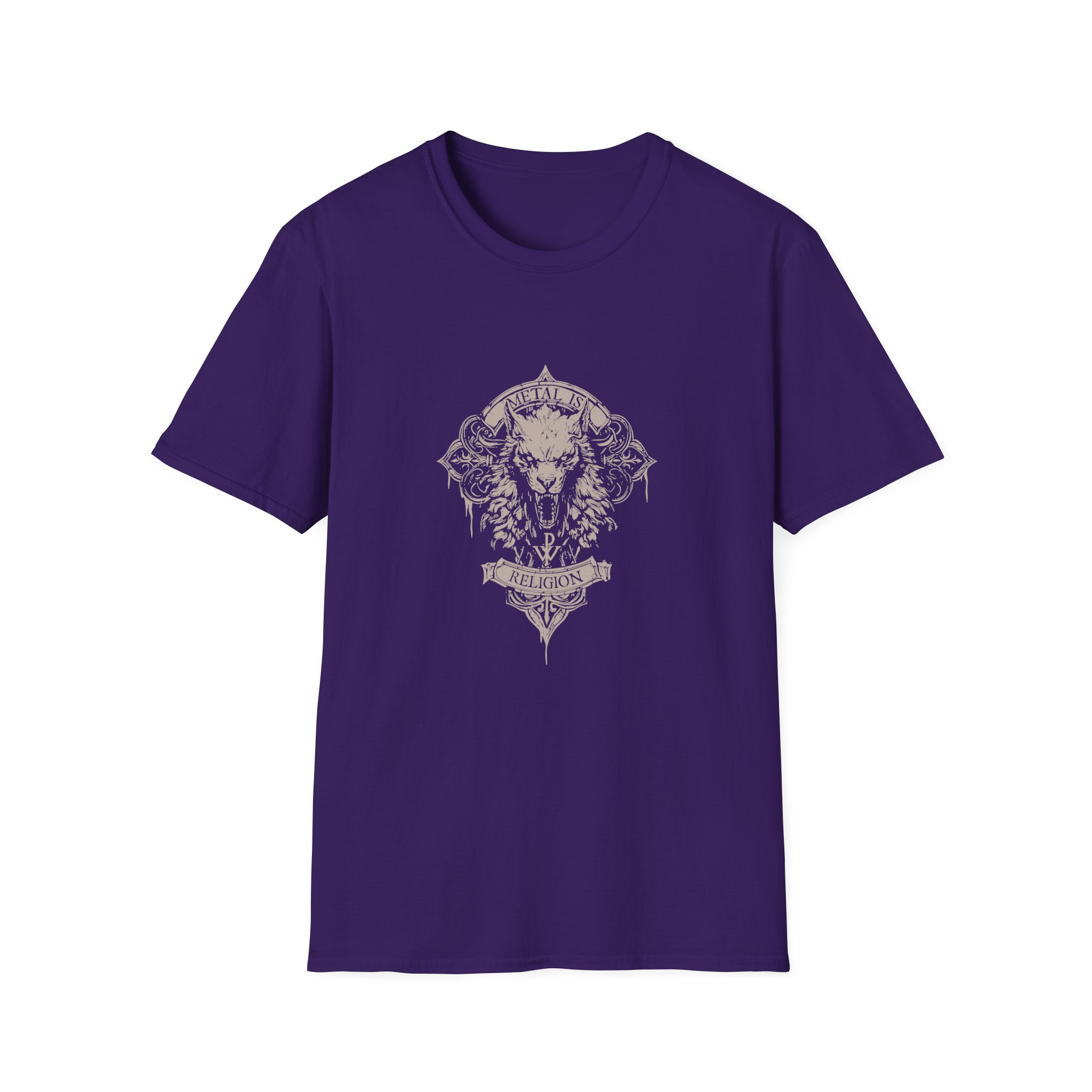 Powerwolf Wolfhead Unisex Softstyle T-Shirt - Image 9