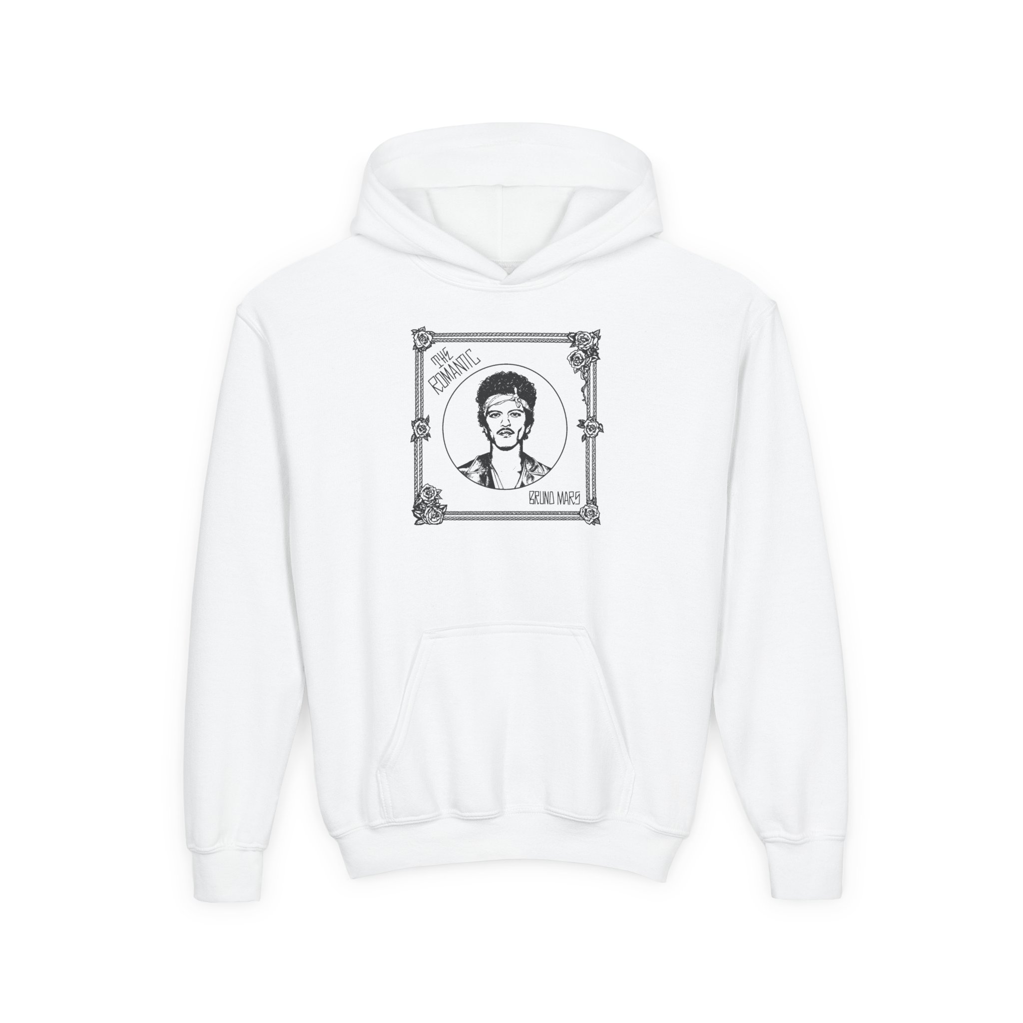 Bruno Mars the Romantic Tour Youth Heavy Blend Hooded Sweatshirt