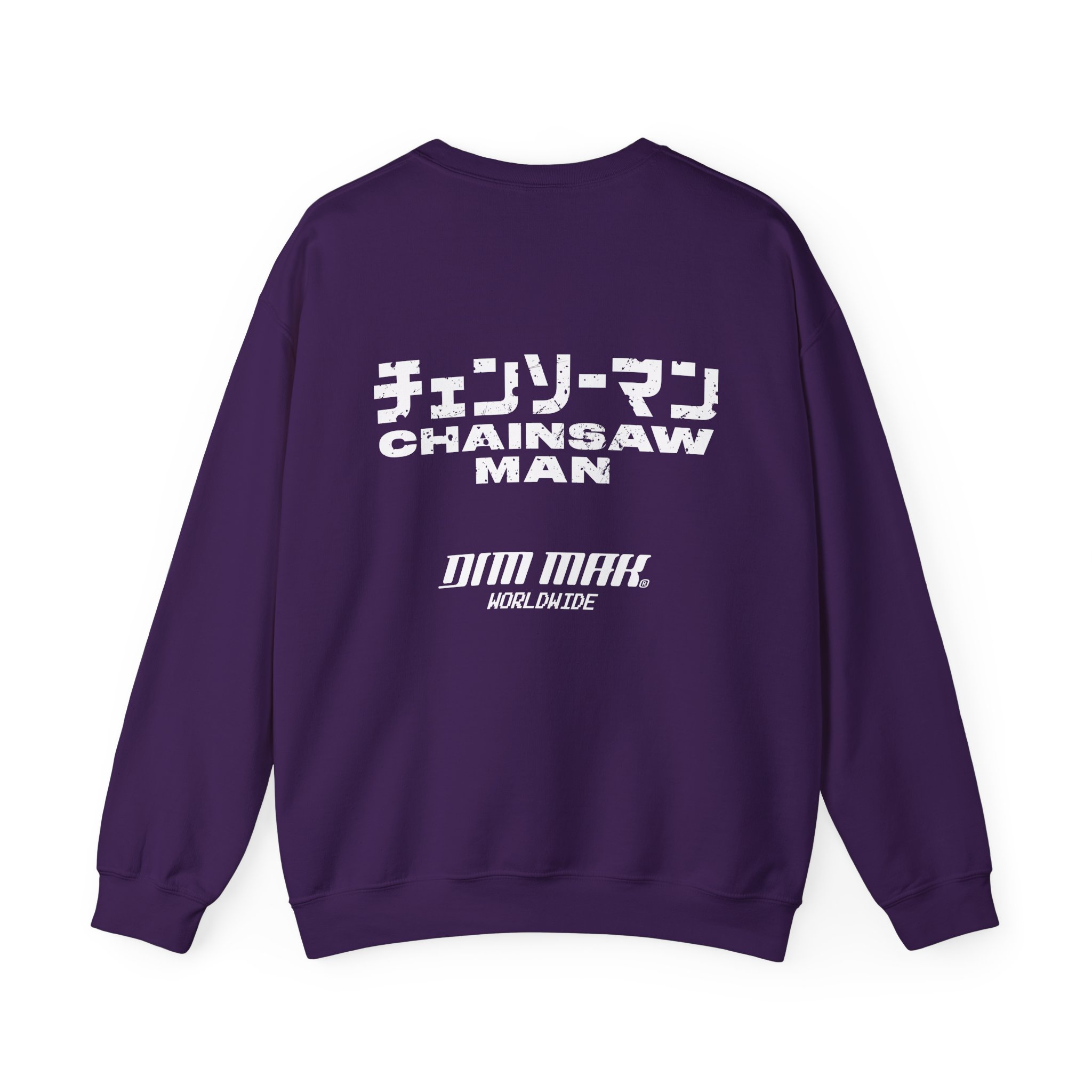 Chainsaw Man X Dim Mak Horror Unisex Heavy Blend™ Crewneck Sweatshirt - Image 16