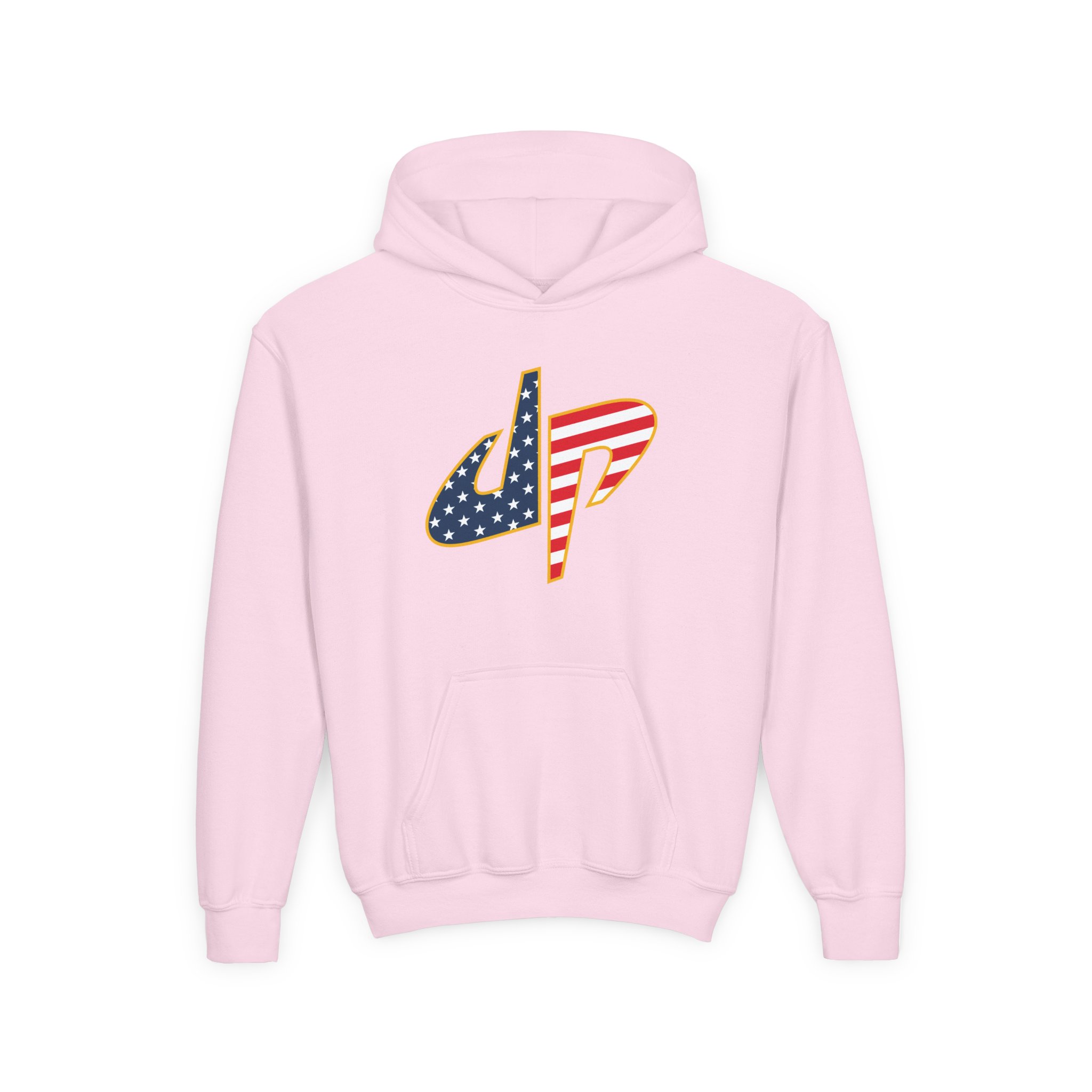 Dude Perfect Stars & Stripes Youth Heavy Blend Hooded Sweatshirt - Image 7