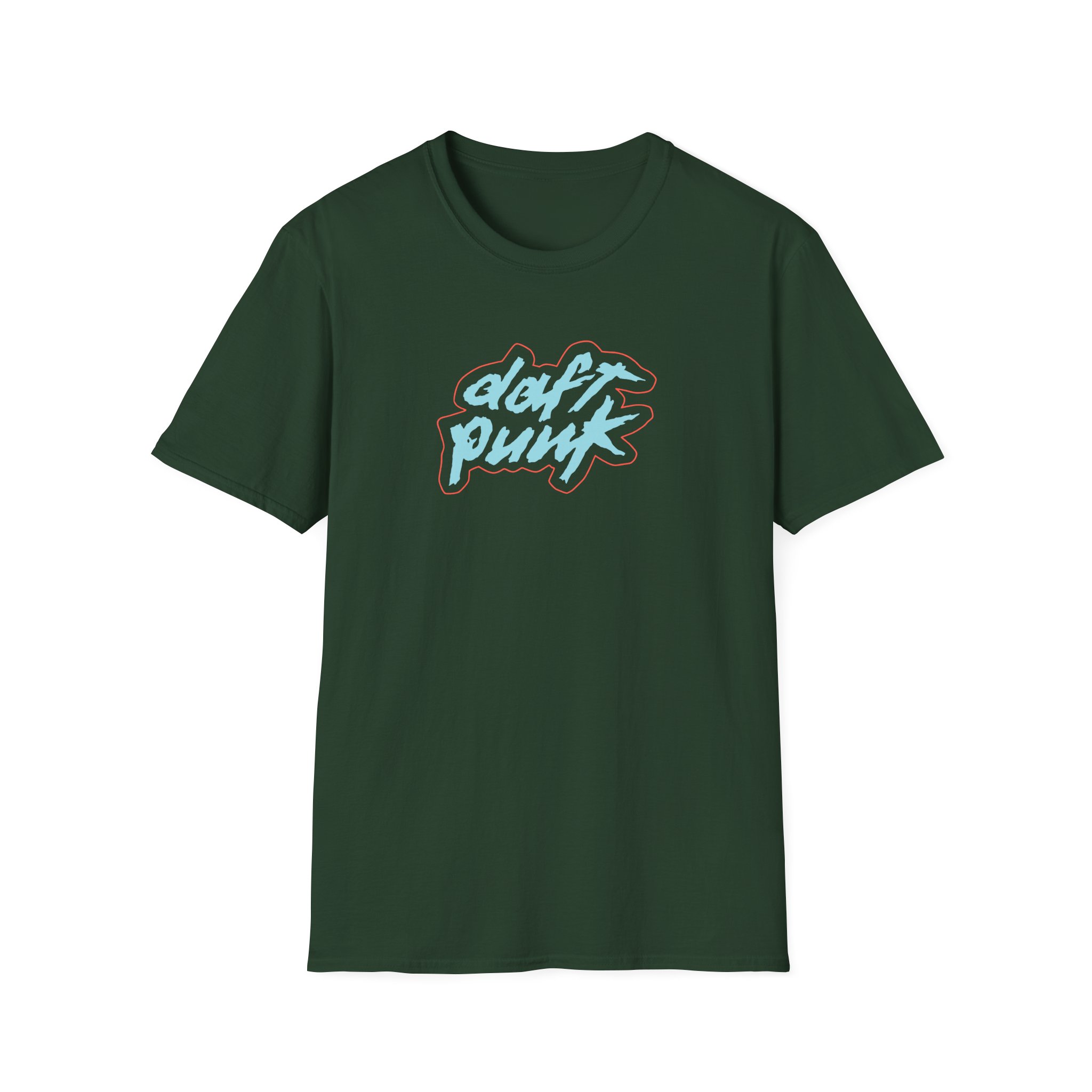 Daft Punk Unisex Softstyle T-Shirt - Image 7
