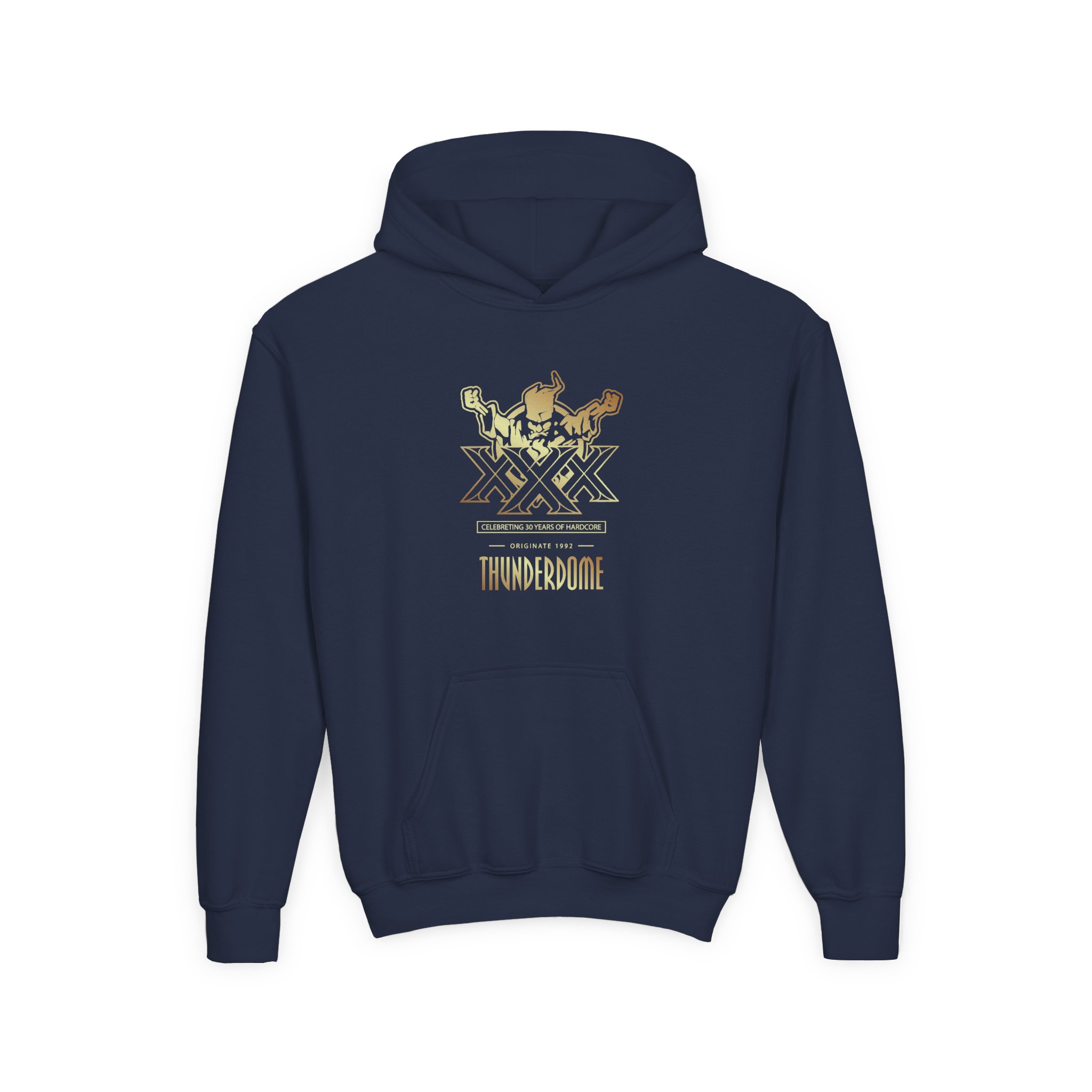 Thunderdome 30 Years of Hardcore Youth Heavy Blend Hooded Sweatshirt - Image 9