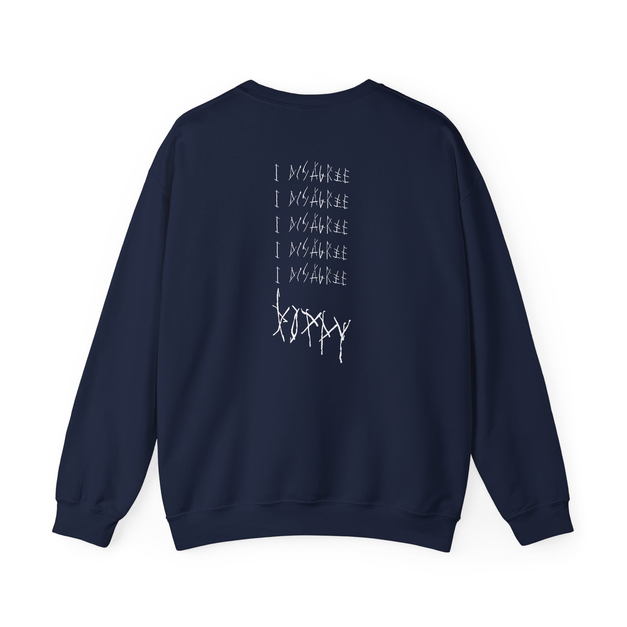 Poppy I Disagree' Album Artwork Unisex Heavy Blend™ Crewneck Sweatshirt - Image 8