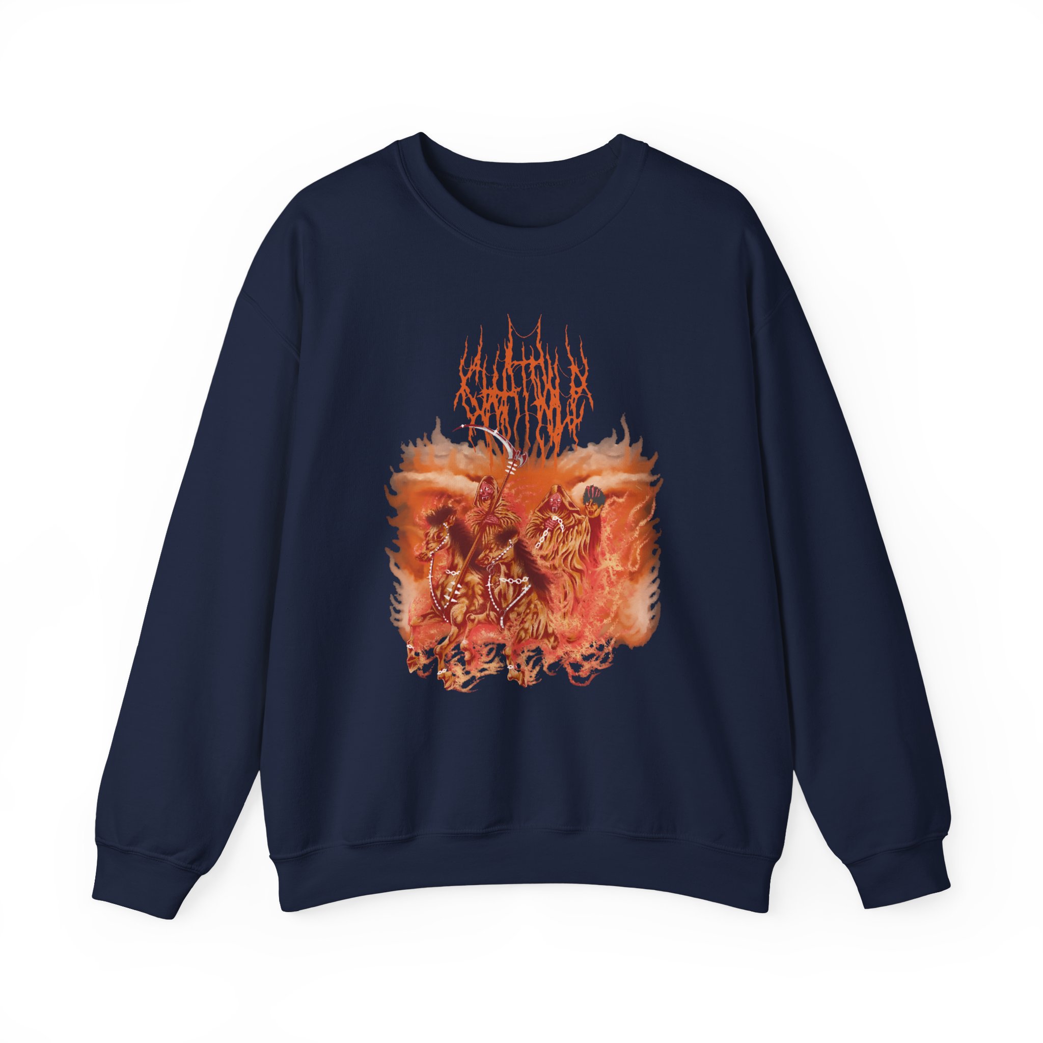 Chat Pile No Way Out Unisex Heavy Blend™ Crewneck Sweatshirt - Image 5