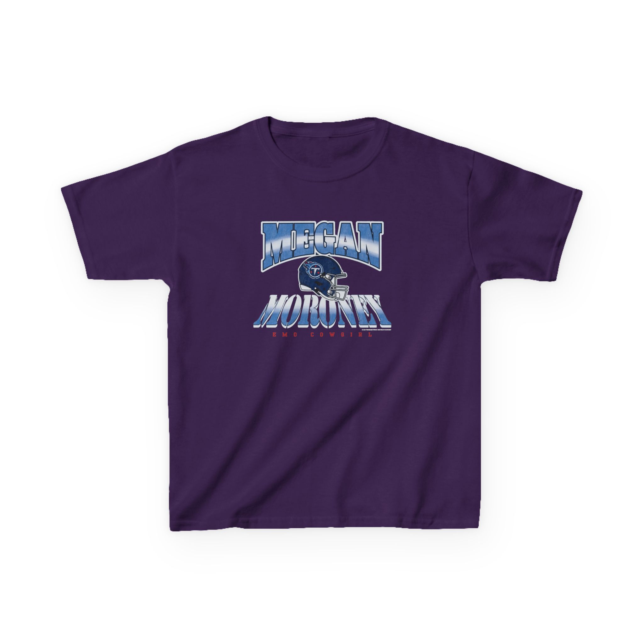 Megan Moroney Titans Helmet Kids Heavy Cotton™ Tee - Image 17