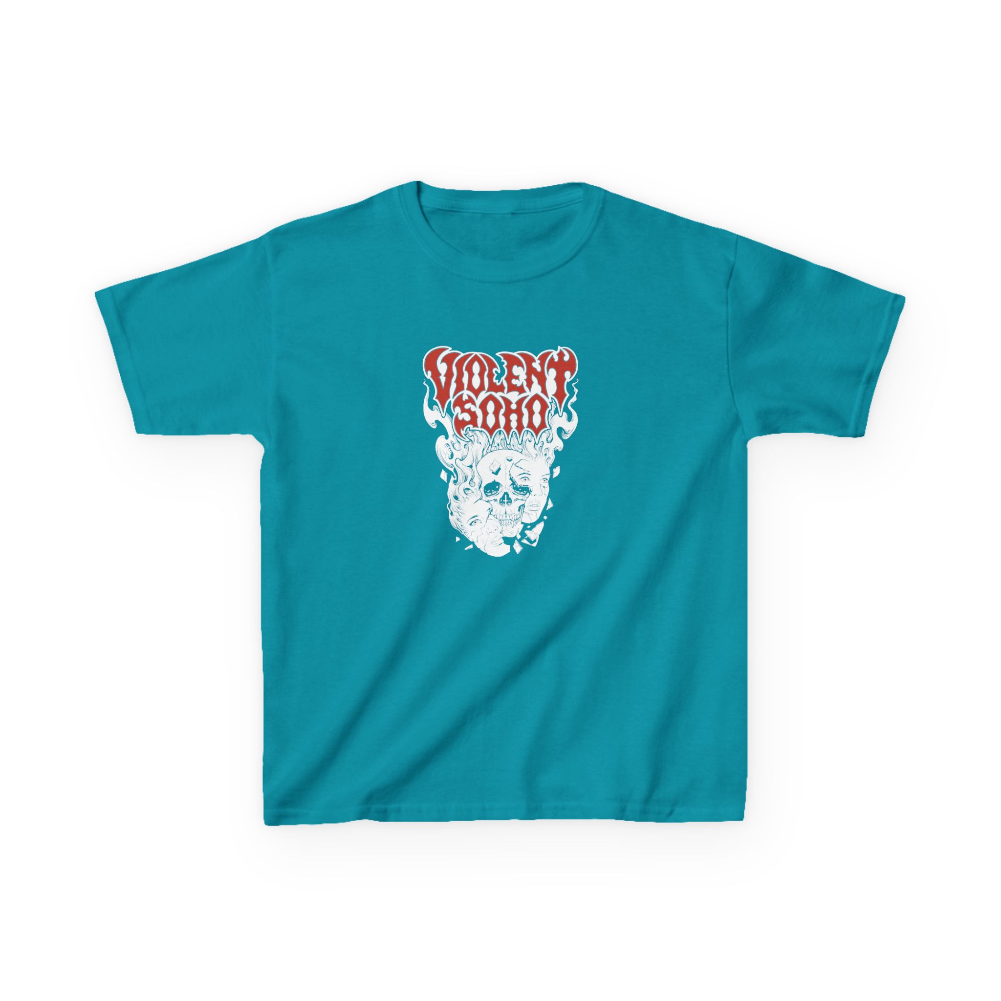 Violent Soho Murdoch Skull Kids Heavy Cotton™ Tee - Image 11