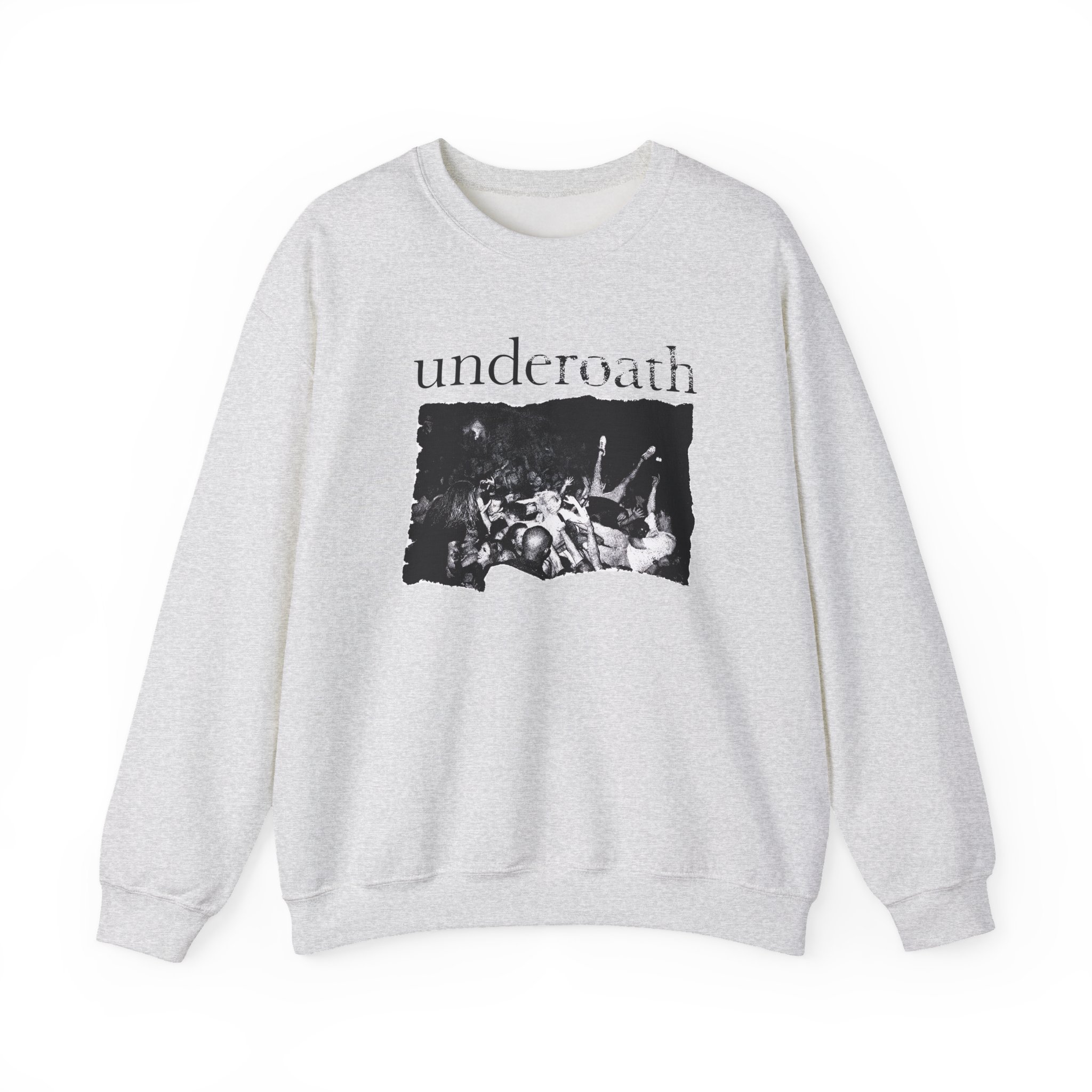 Underoath Generation TOCS Photo Tie Dye Unisex Heavy Blend™ Crewneck Sweatshirt - Image 3
