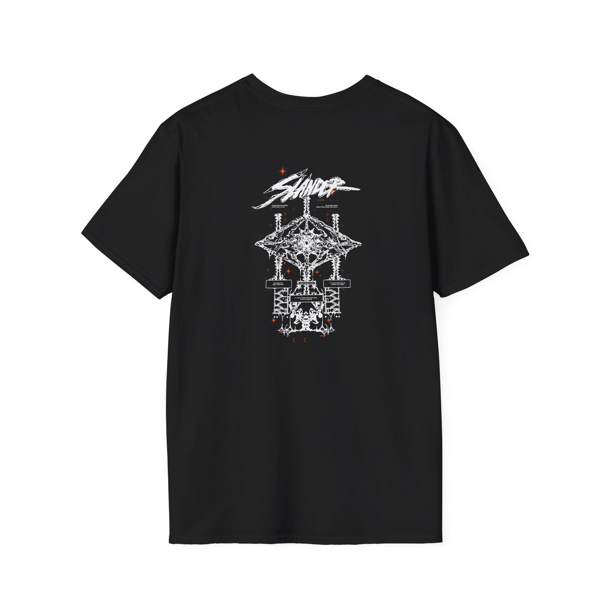 Slander Gud Vibrations Graffiti Unisex Softstyle T-Shirt - Image 2