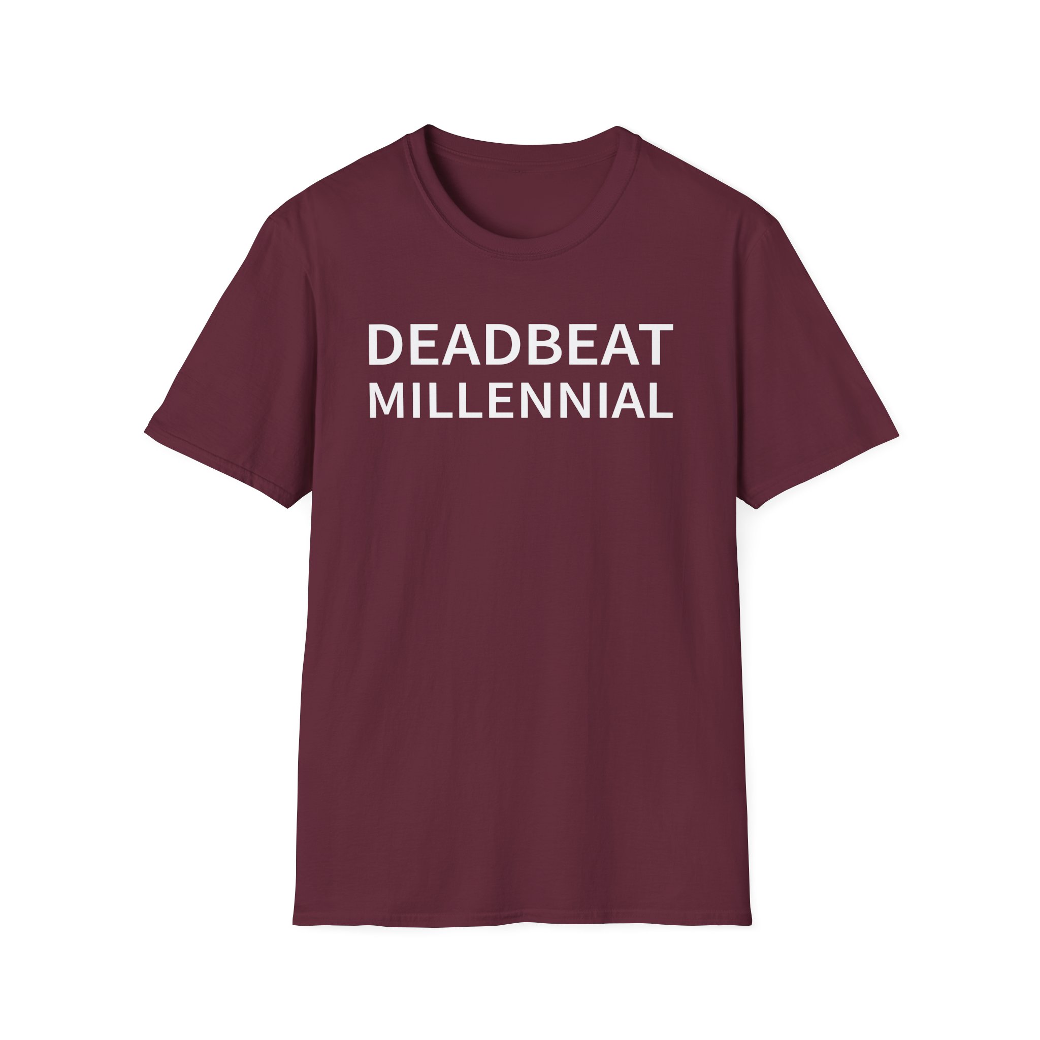 The Snuts Deadbeat Millennial Unisex Softstyle T-Shirt - Image 3