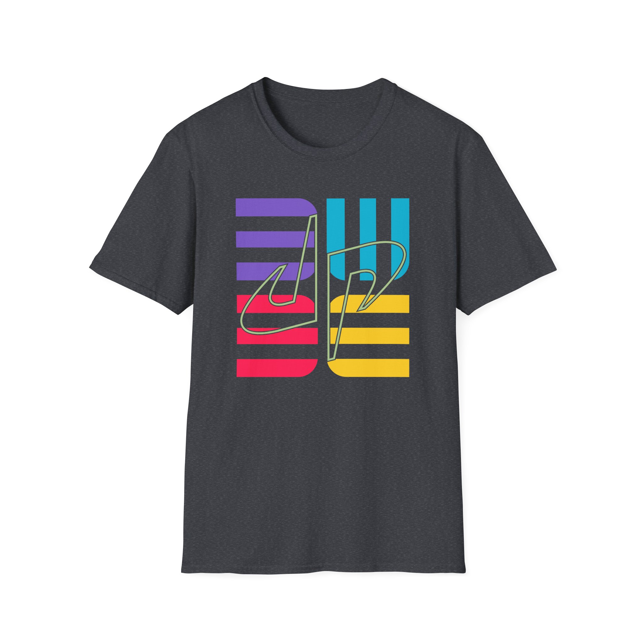 Dude Perfect Neon Champ Unisex Softstyle T-Shirt - Image 11