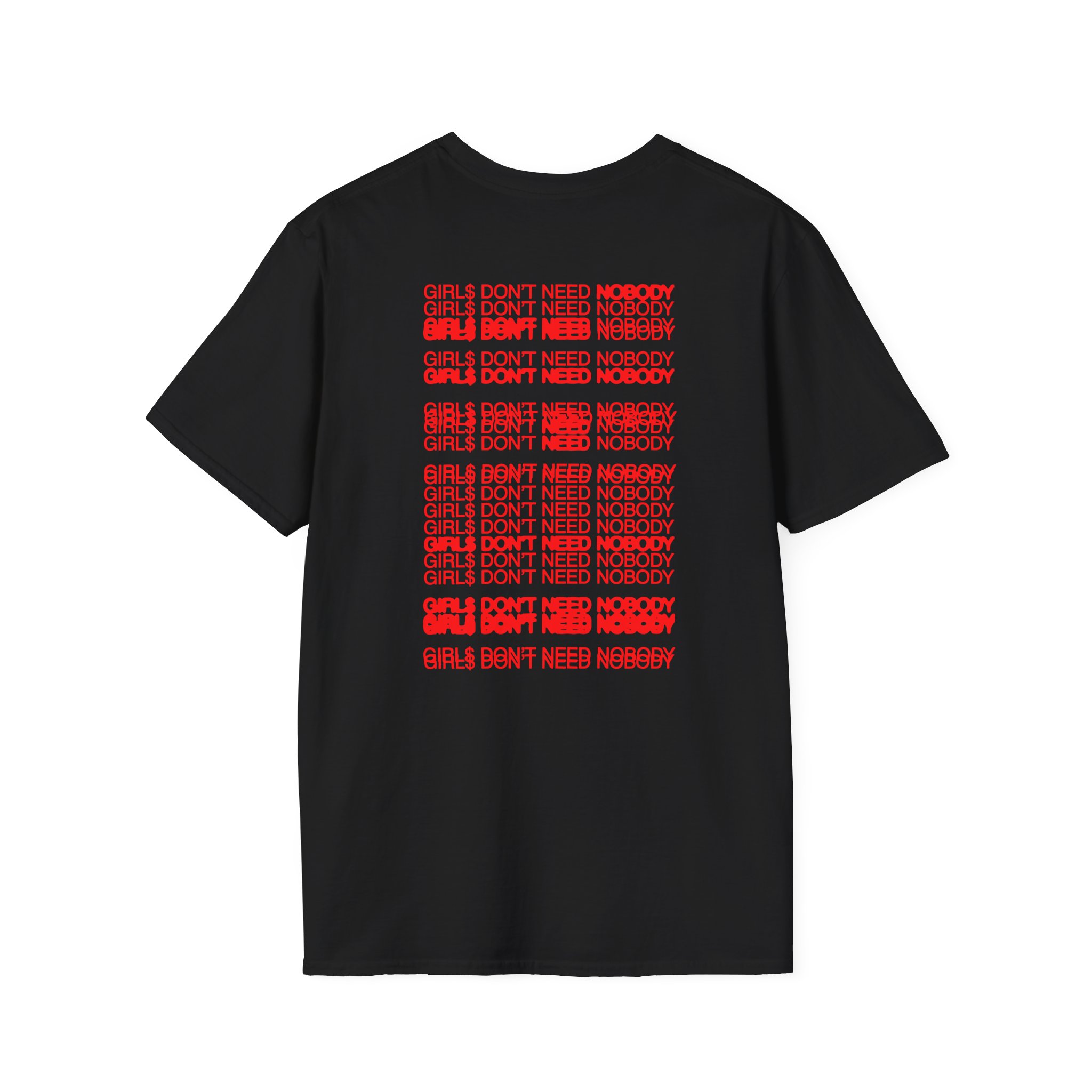 Dom Dolla Don't Need Nobody Repeat Unisex Softstyle T-shirt - Image 2