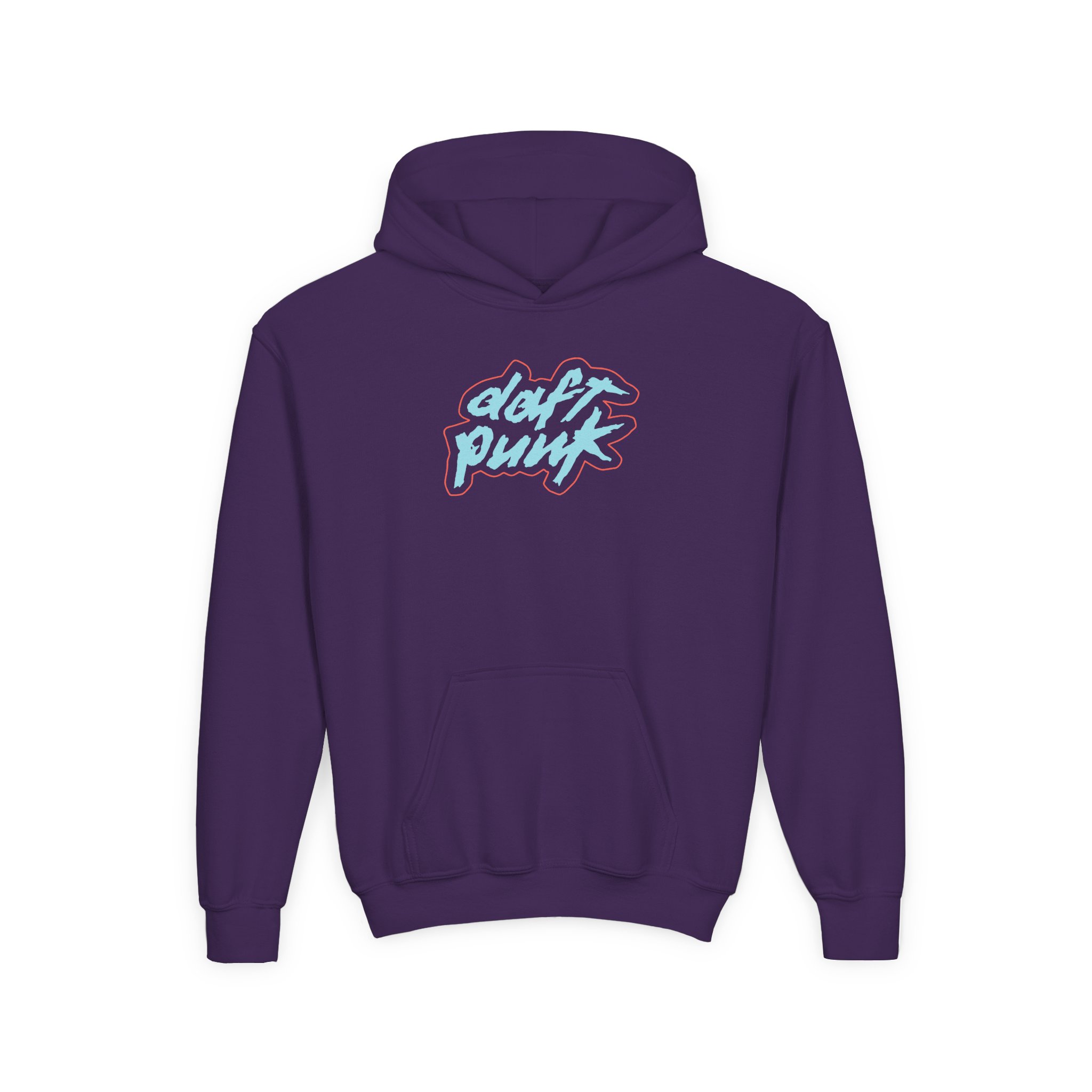 Daft Punk Youth Heavy Blend Hooded Sweatshirt - Image 13