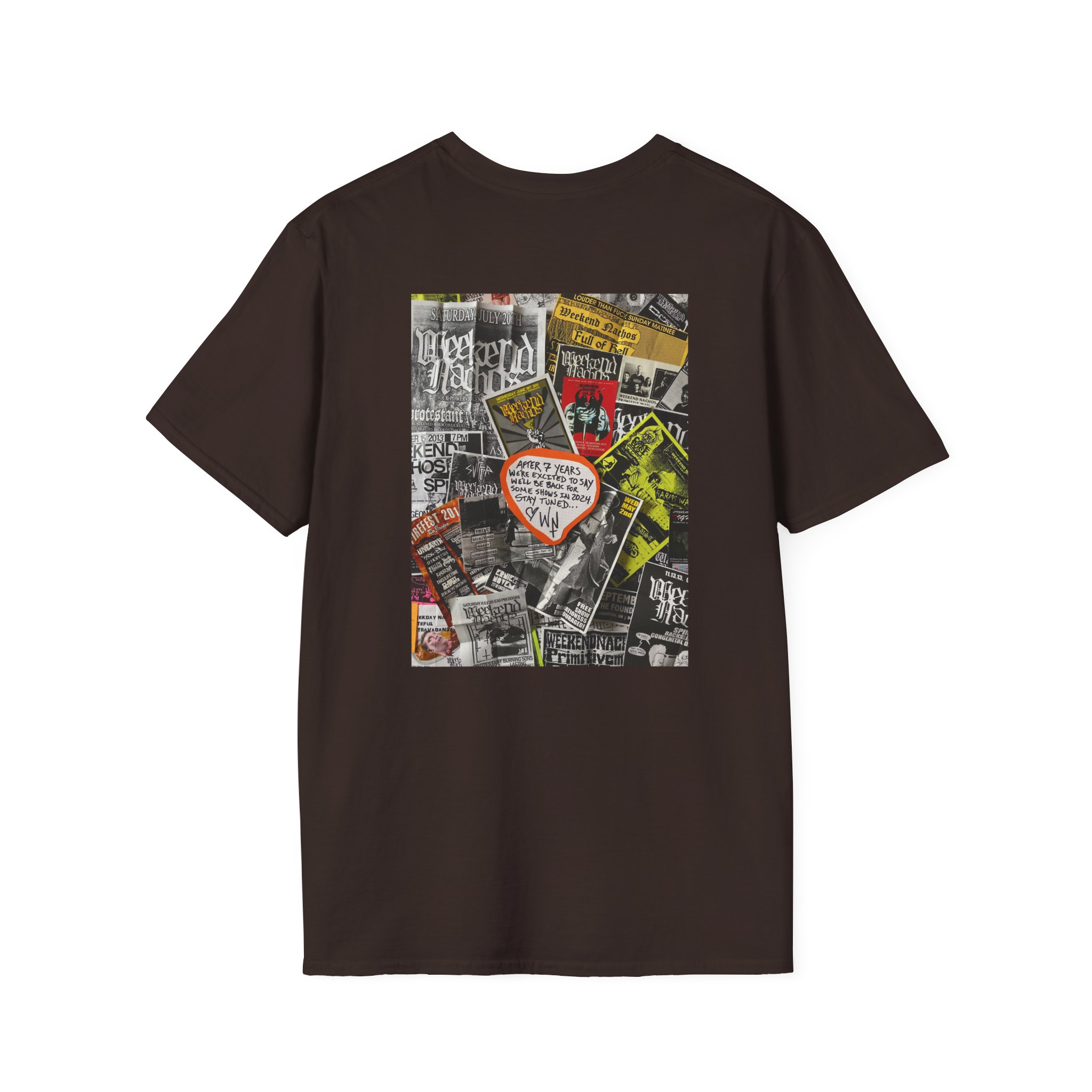 Weekend Nachos Unisex Softstyle T-Shirt - Image 6