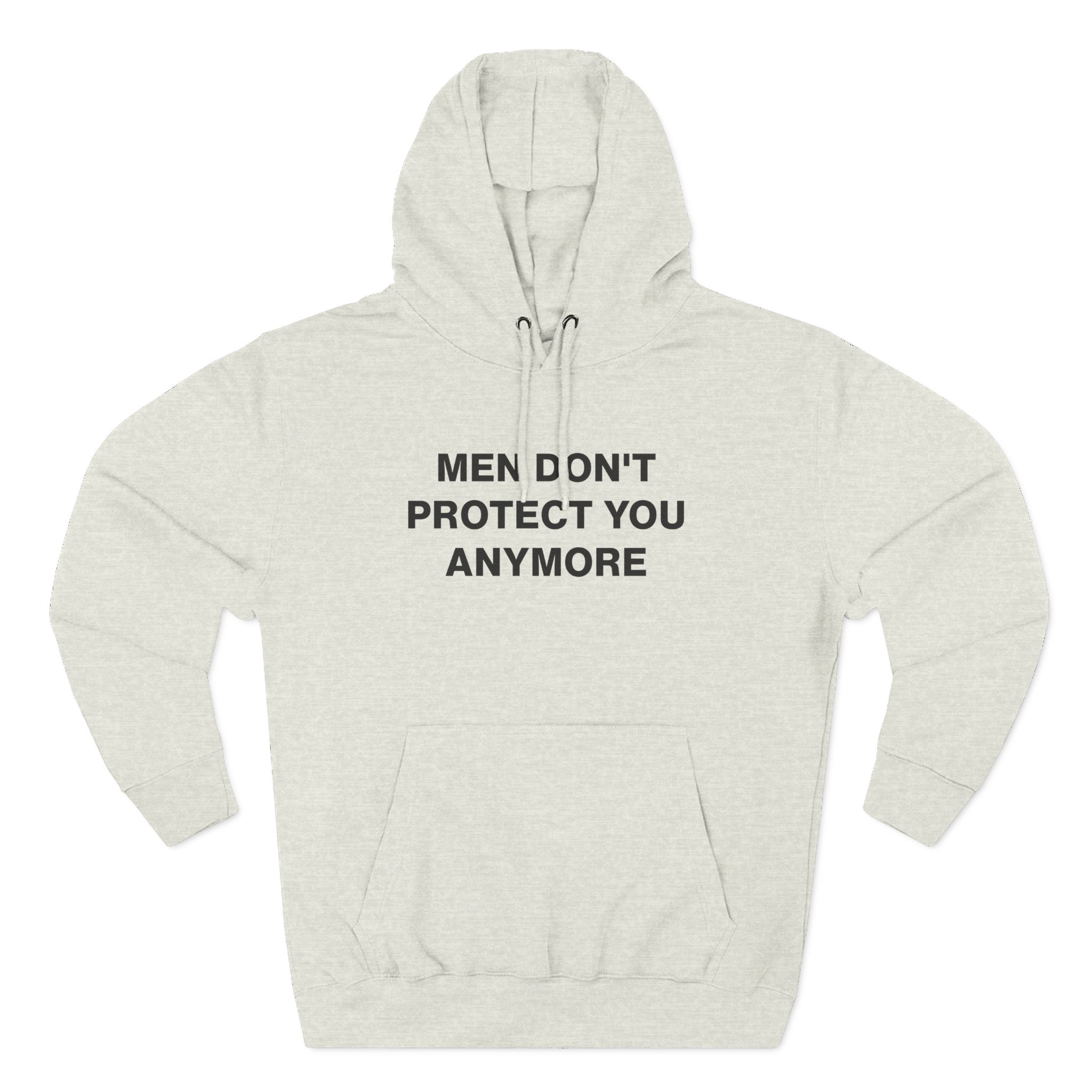 Jenny Holzer Men Don´t Protect You Anymore Three-Panel Fleece Hoodie - Image 9