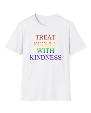 Love on Tour Treat People With Kindness Unisex Softstyle T-Shirt