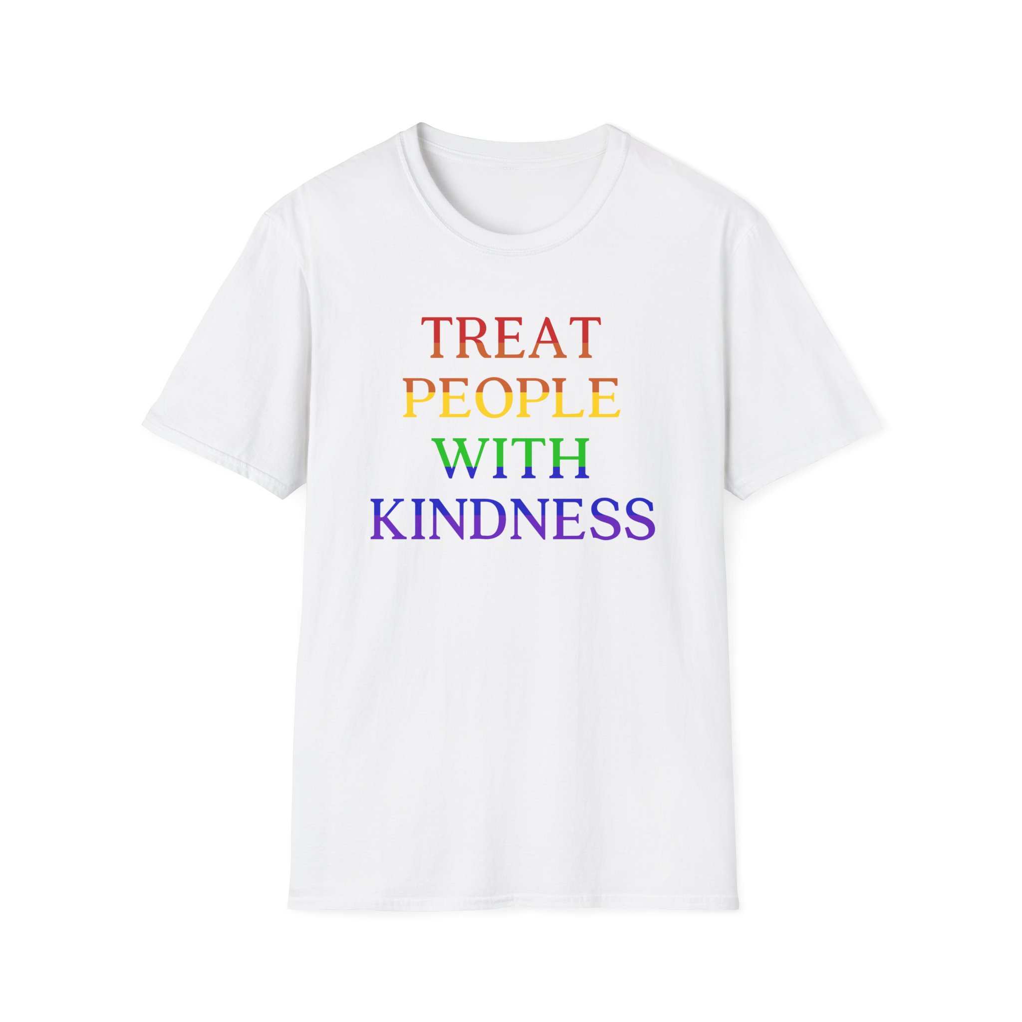 Love on Tour Treat People With Kindness Unisex Softstyle T-Shirt